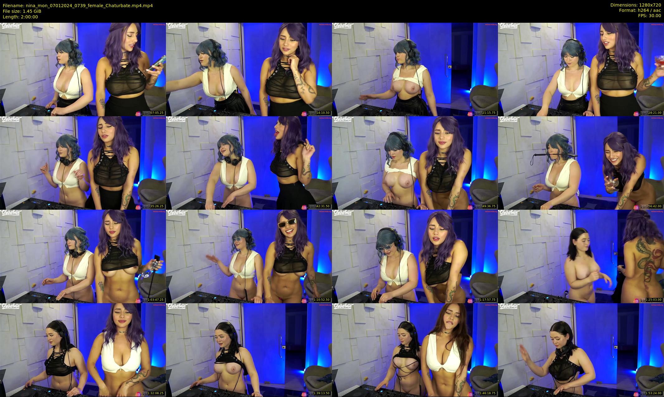nina_mon — 120 minute Chaturbate female cam show recording, 720p, Jan 7, 2024