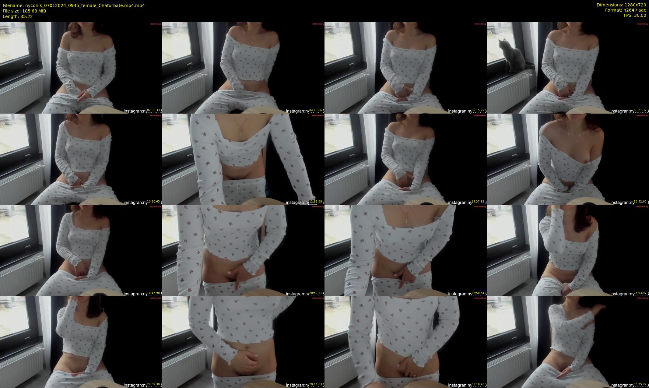 nyconik — 36 minute Chaturbate female cam show recording, 720p, Jan 7, 2024