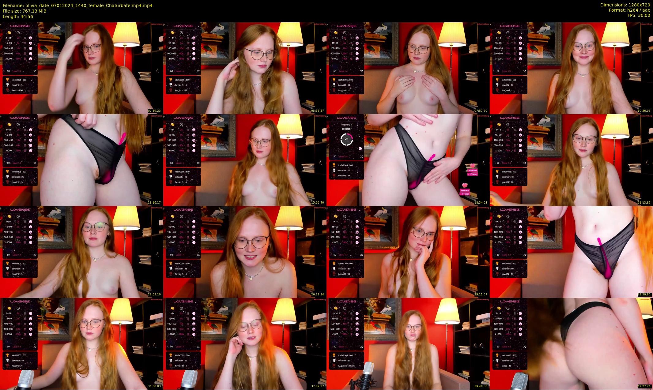 olivia_date — 45 minute Chaturbate female cam show recording, 720p, Jan 7, 2024