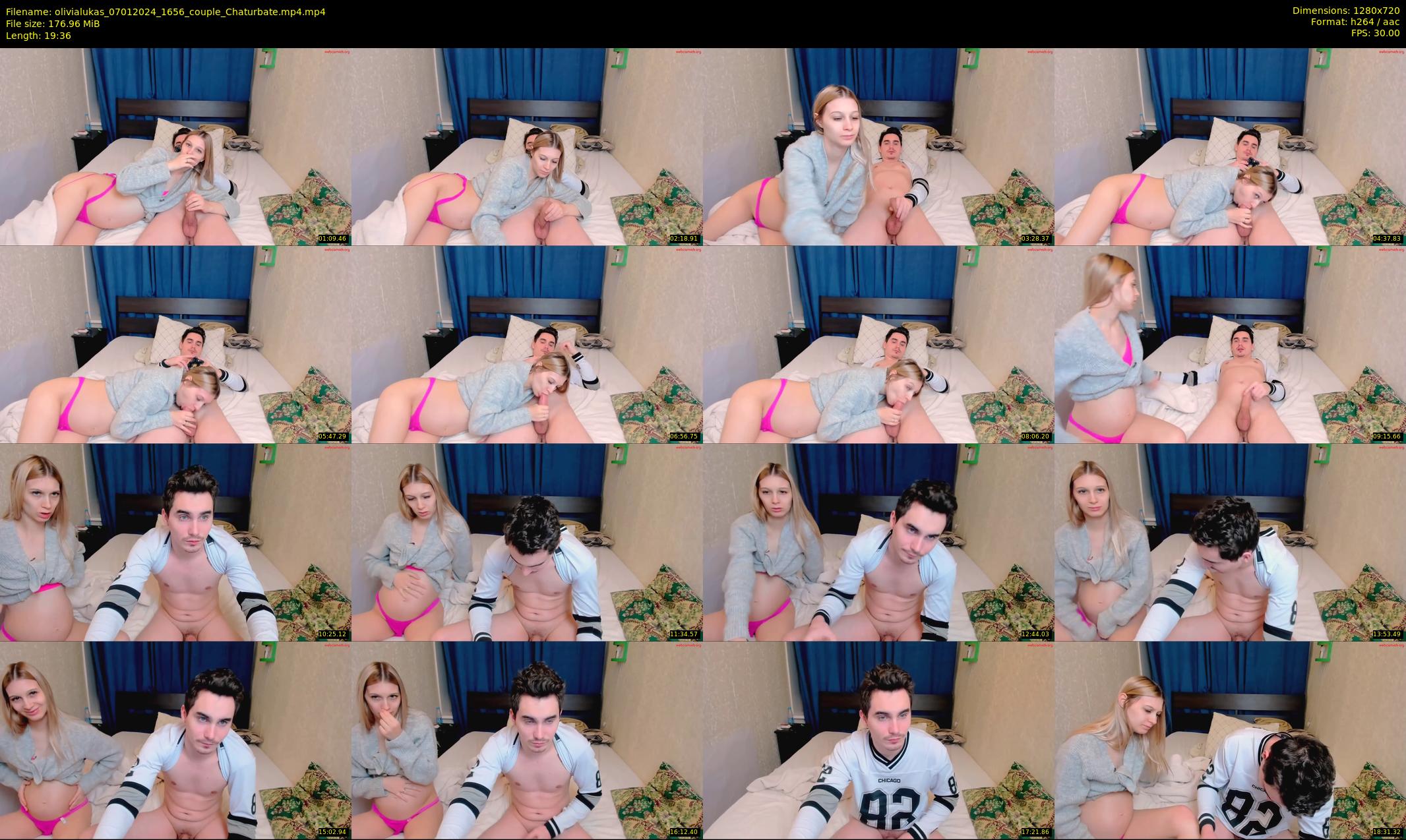 olivialukas — 20 minute Chaturbate couple cam show recording, 720p, Jan 7, 2024