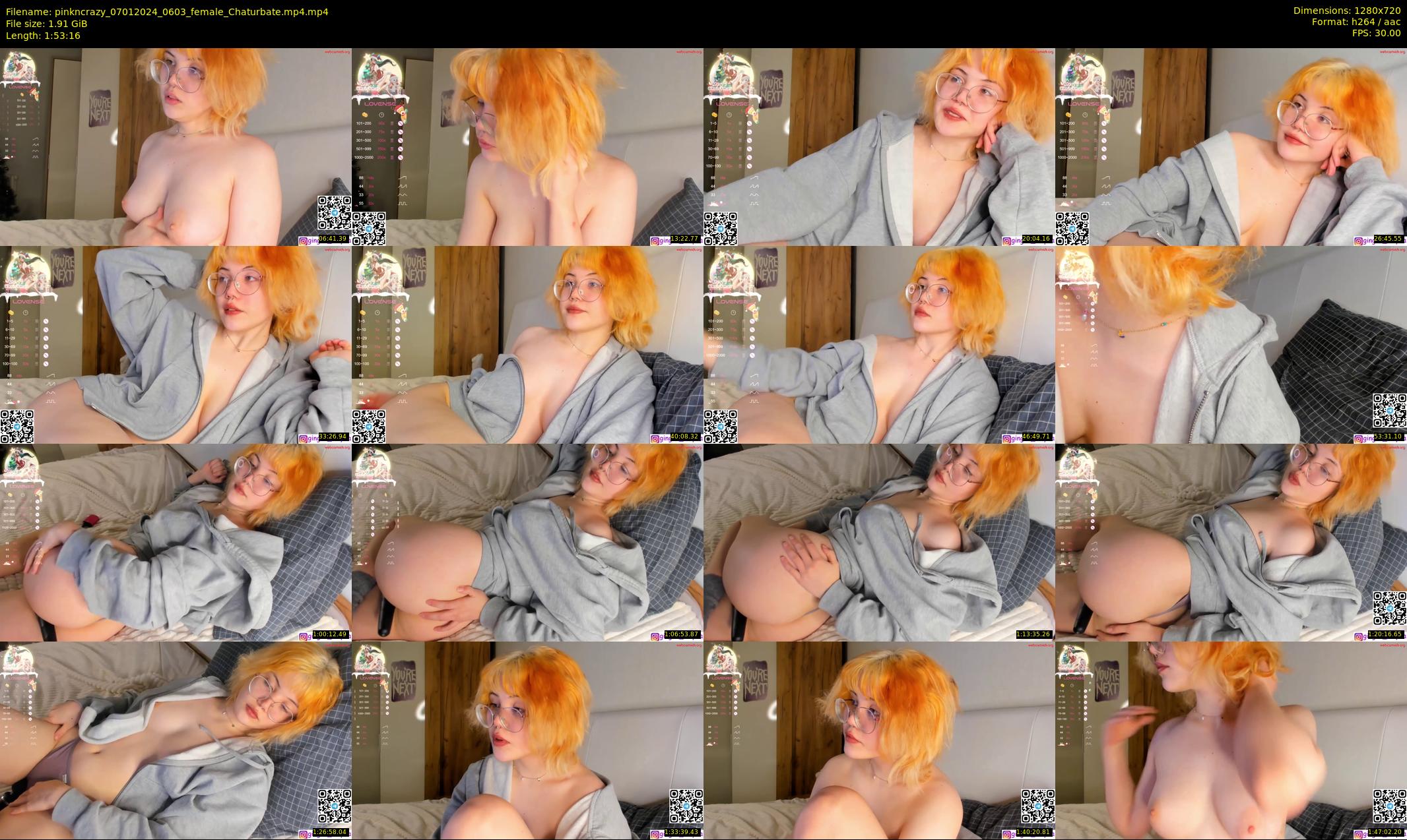 pinkncrazy — 114 minute Chaturbate female cam show recording, 720p, Jan 7, 2024
