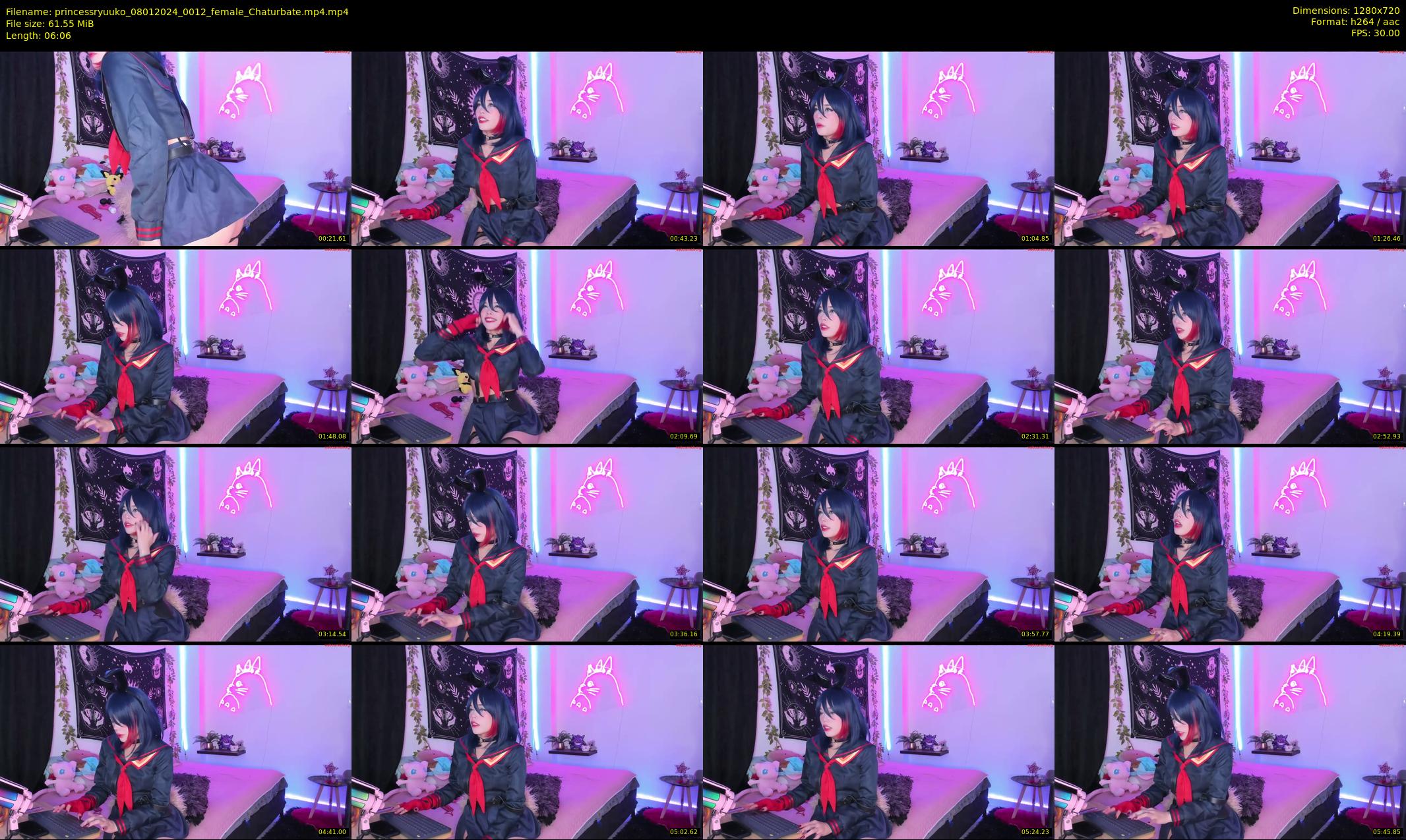 princessryuuko — 7 minute Chaturbate female cam show recording, 720p, Jan 8, 2024