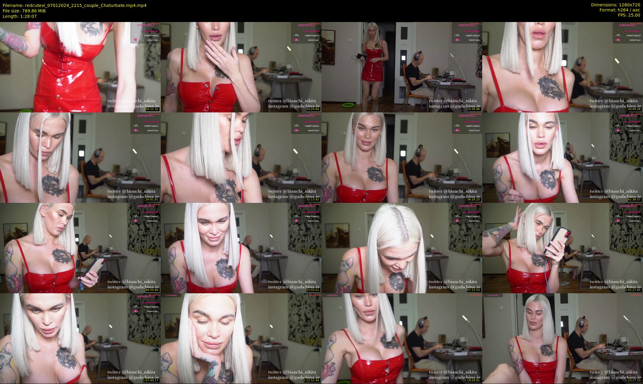 redcutevi — 89 minute Chaturbate female cam show recording, 720p, Jan 7, 2024