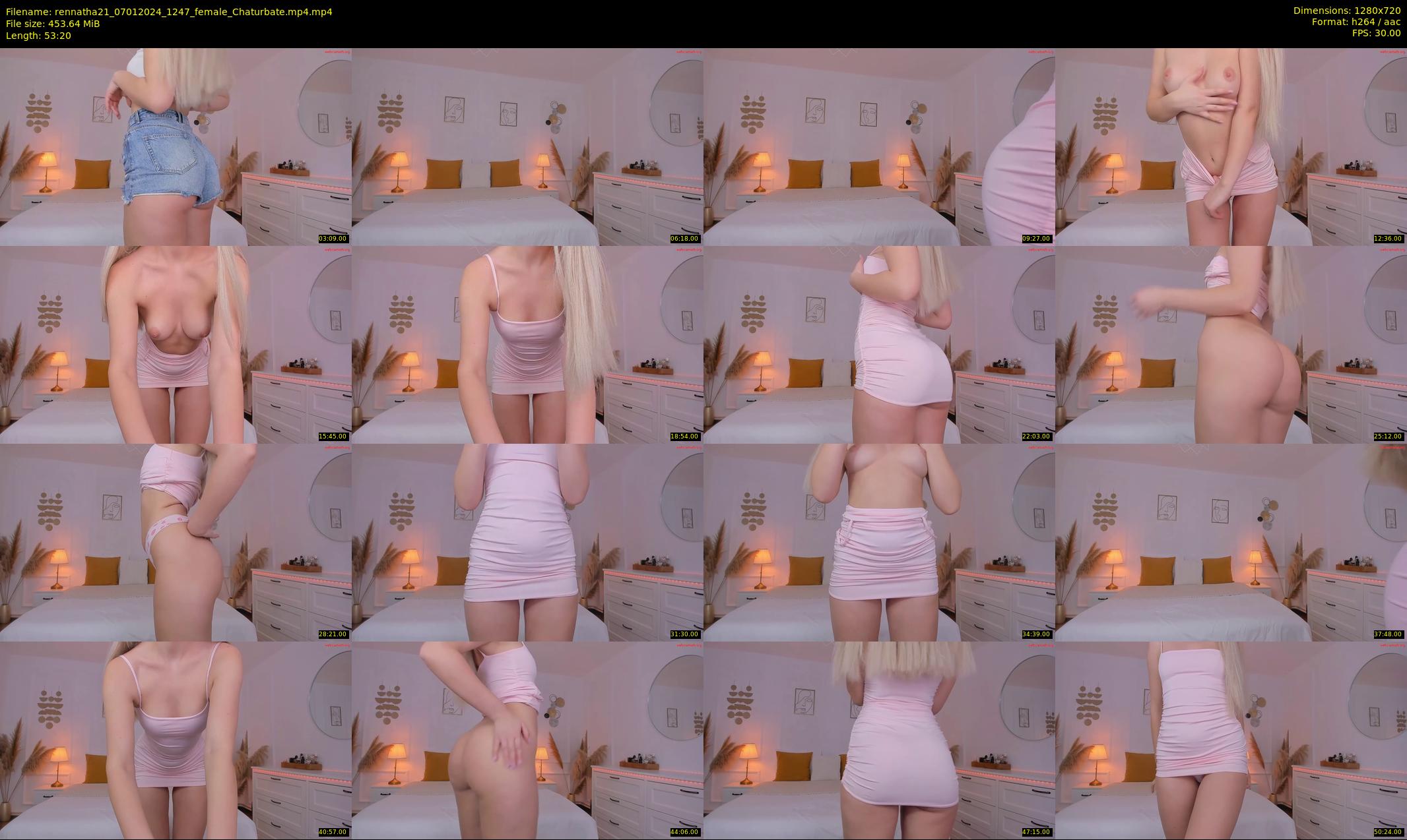 rennatha21 — 54 minute Chaturbate female cam show recording, 720p, Jan 7, 2024