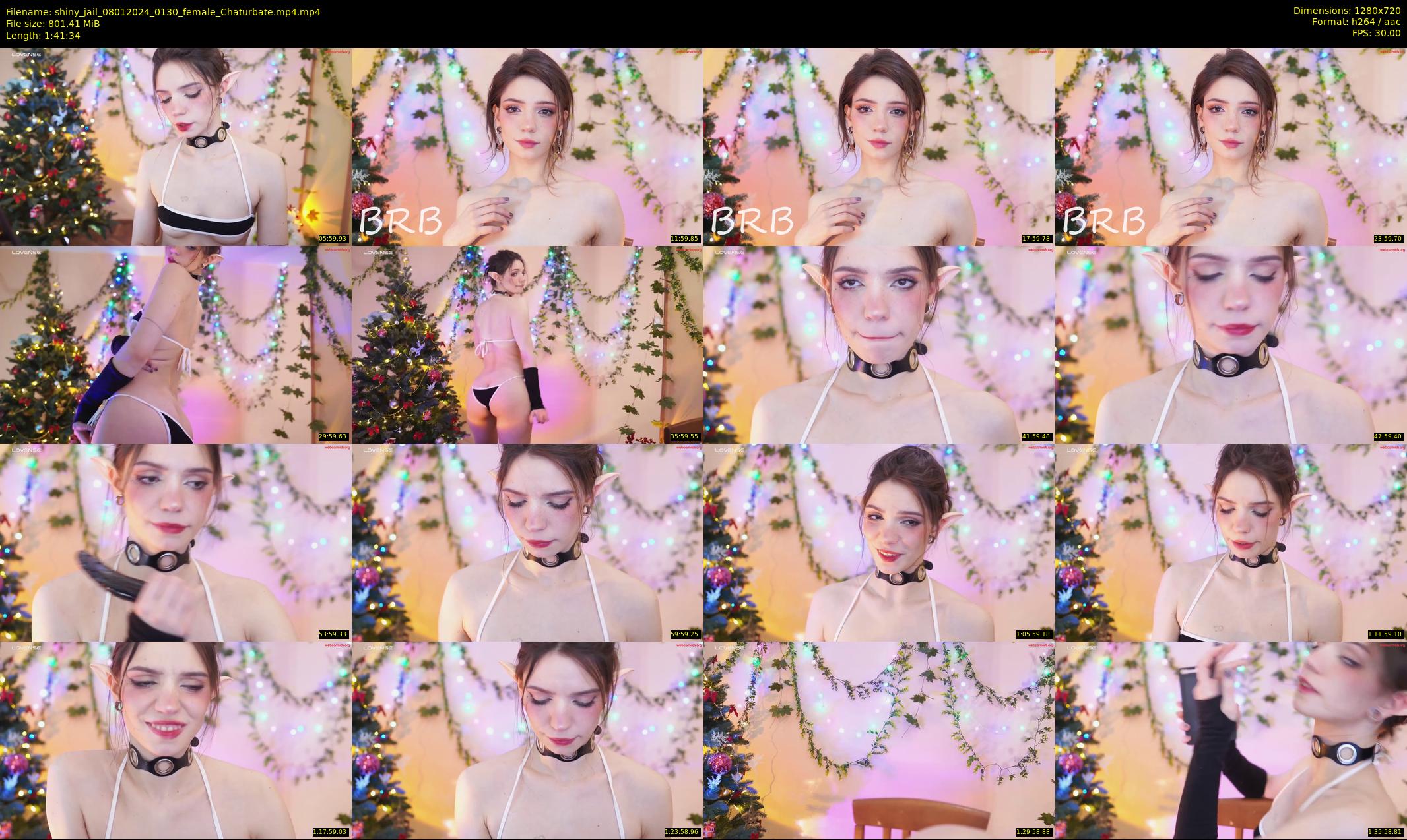 shiny_jail — 102 minute Chaturbate female cam show recording, 720p, Jan 8, 2024