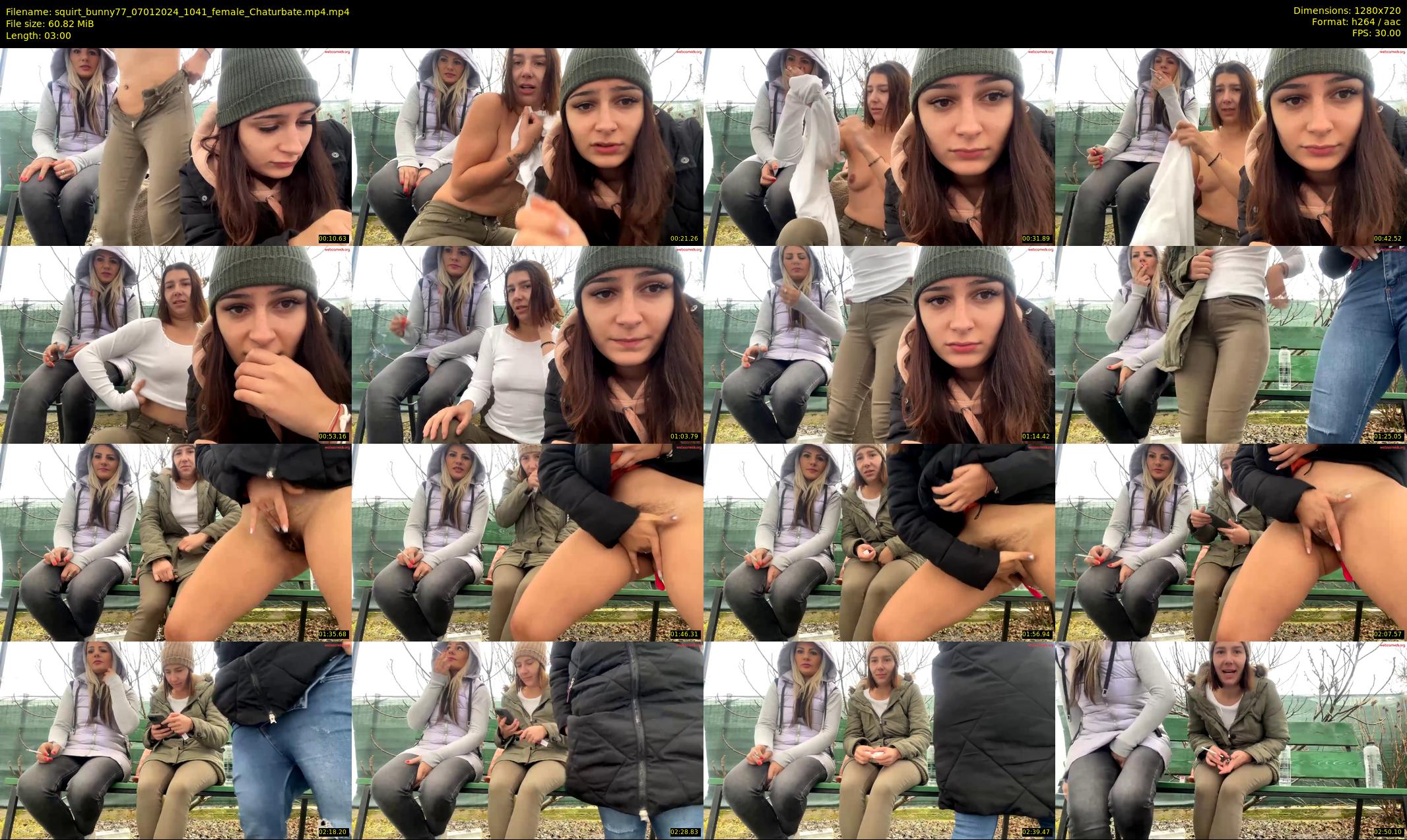 squirt_bunny77 — 3 minute Chaturbate couple cam show recording, 720p, Jan 7, 2024