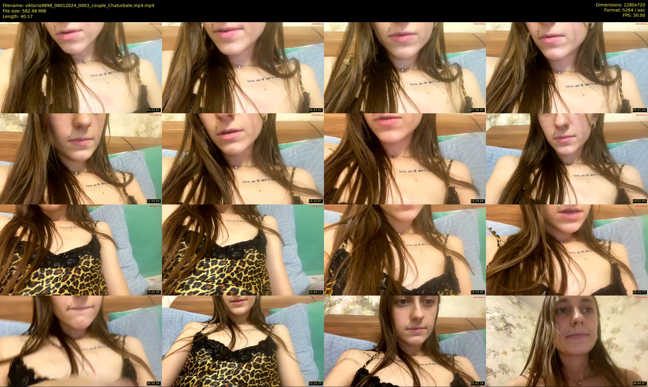 viktoria9898 — 41 minute Chaturbate couple cam show recording, 720p, Jan 8, 2024