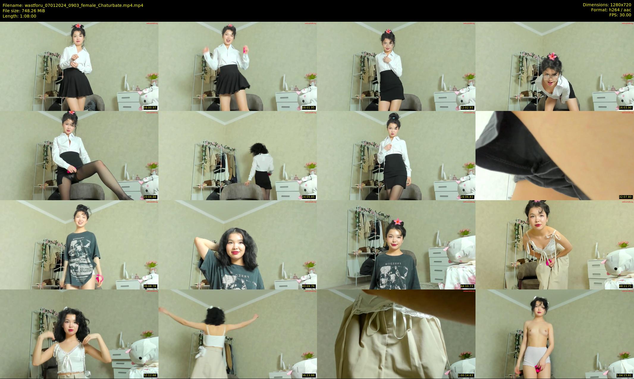wastforu — 68 minute Chaturbate female cam show recording, 720p, Jan 7, 2024