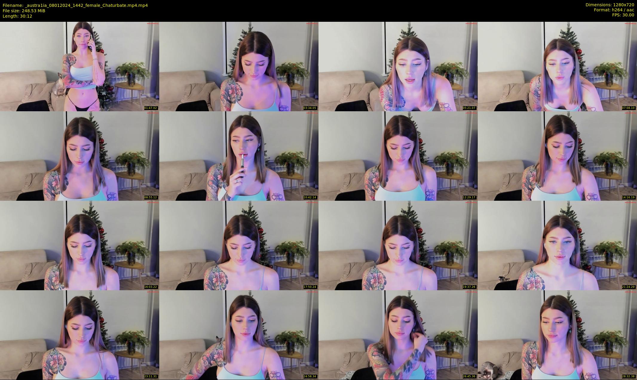 _austra1ia — 31 minute Chaturbate female cam show recording, 720p, Jan 8, 2024