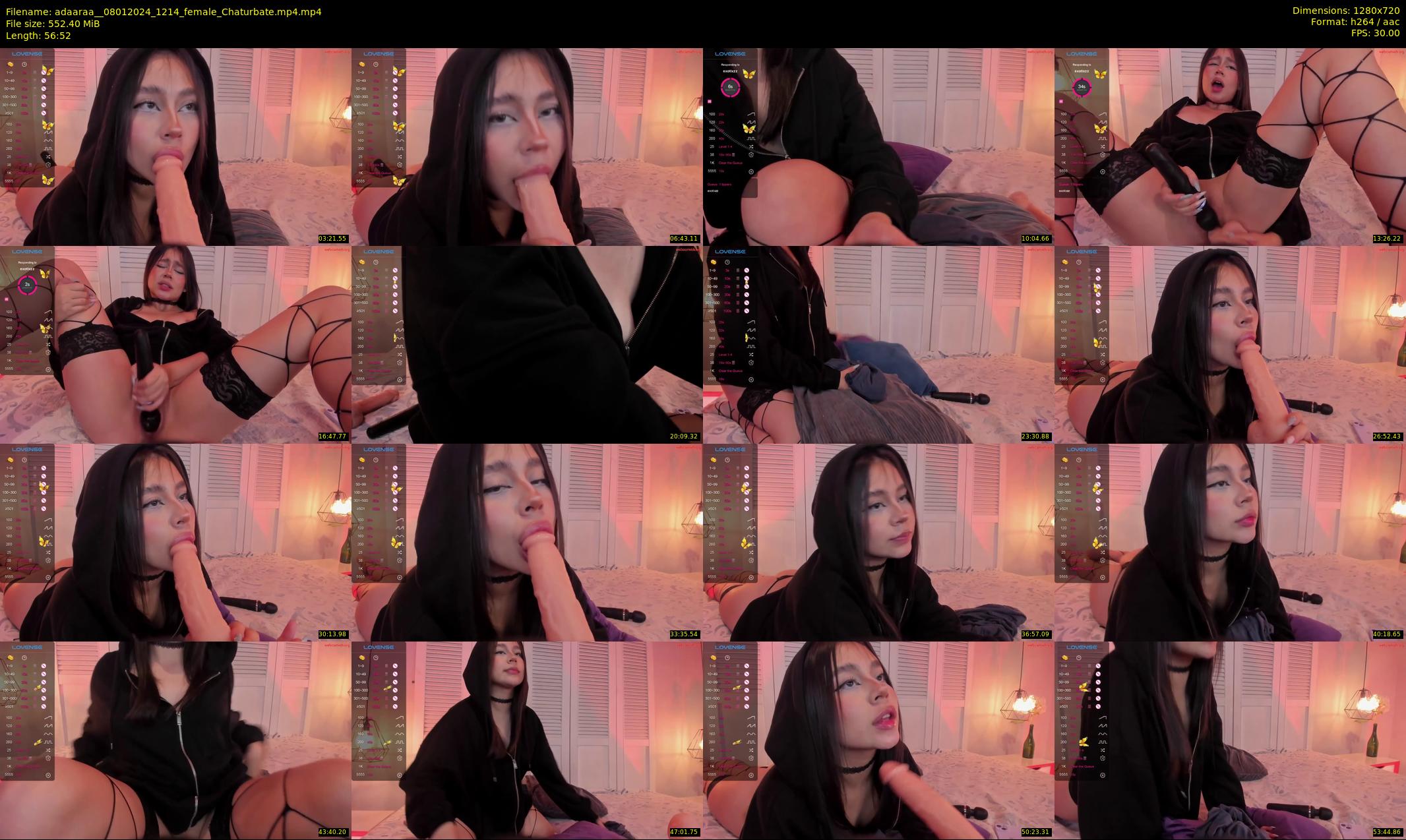 adaaraa_ — 57 minute Chaturbate female cam show recording, 720p, Jan 8, 2024