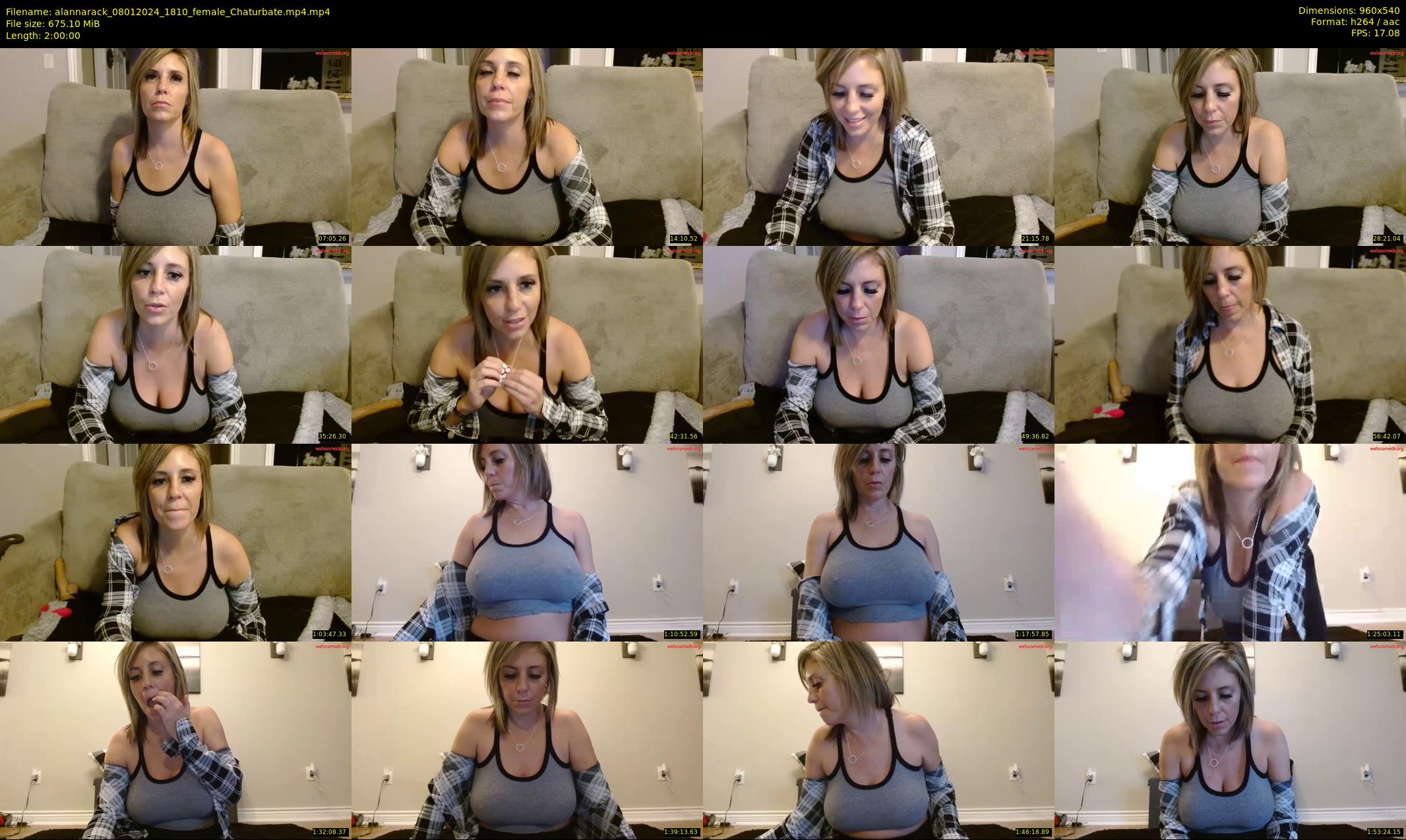 alannarack — 120 minute Chaturbate female cam show recording, 480p, Jan 8, 2024