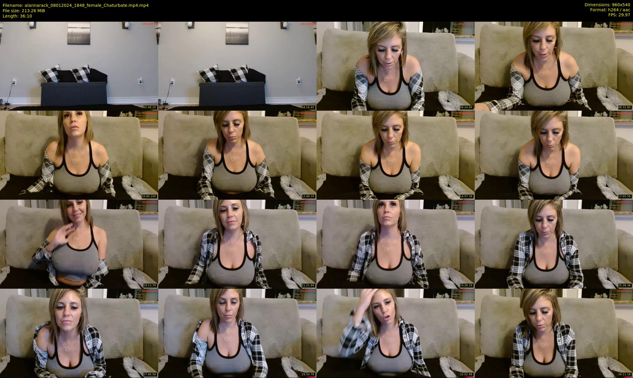 alannarack — 37 minute Chaturbate female cam show recording, 480p, Jan 8, 2024