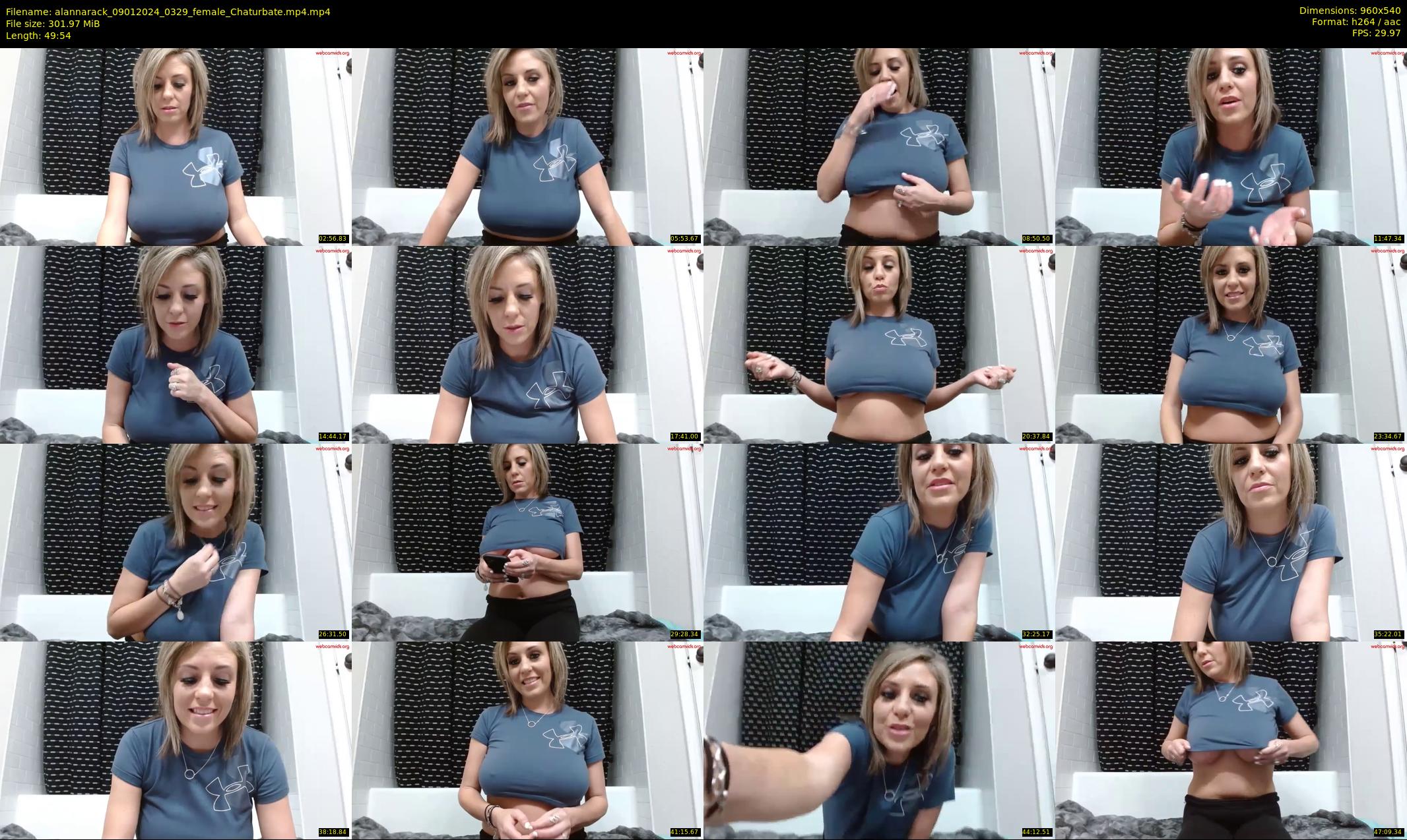 alannarack — 50 minute Chaturbate female cam show recording, 480p, Jan 9, 2024