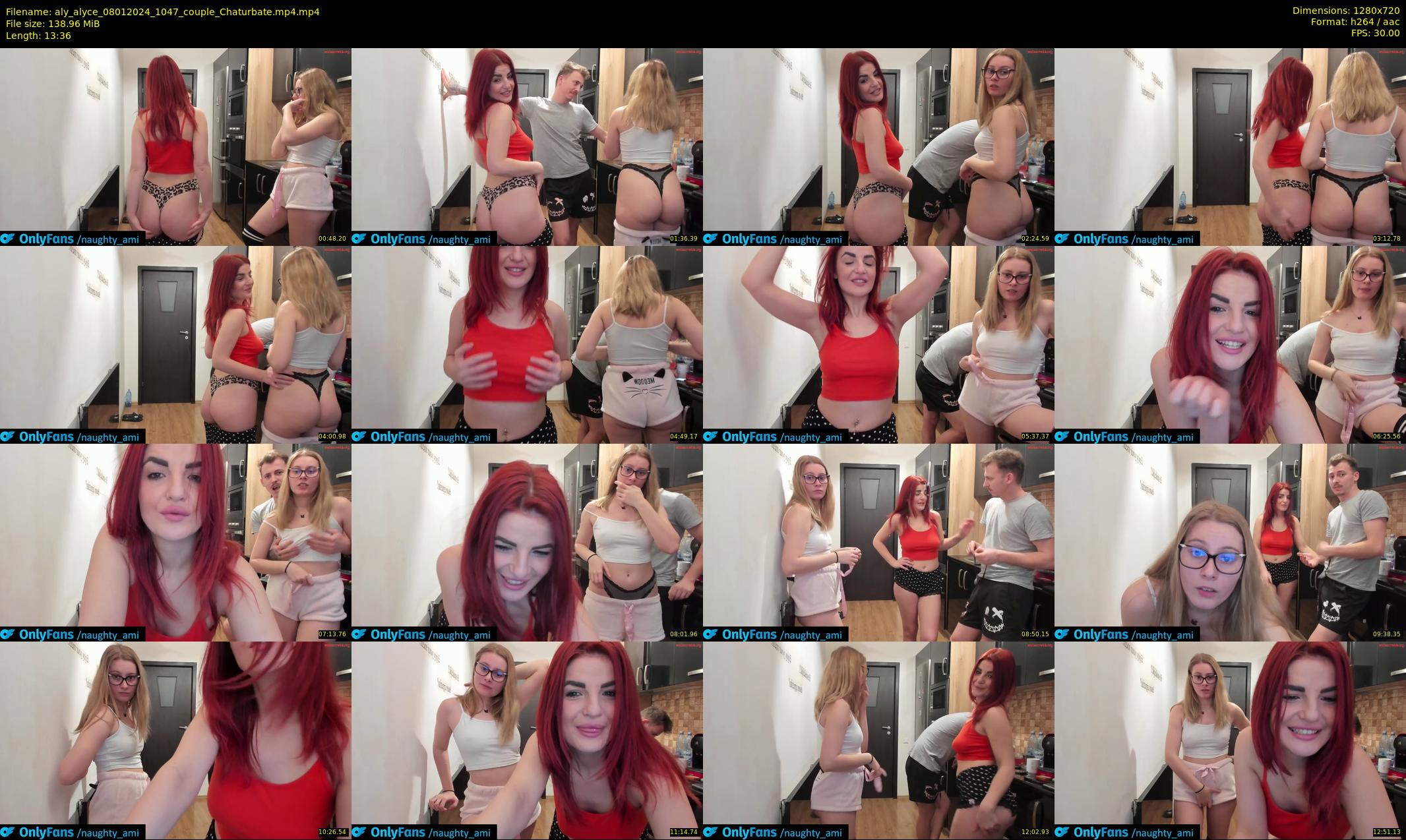 aly_alyce — 14 minute Chaturbate female cam show recording, 720p, Jan 8, 2024
