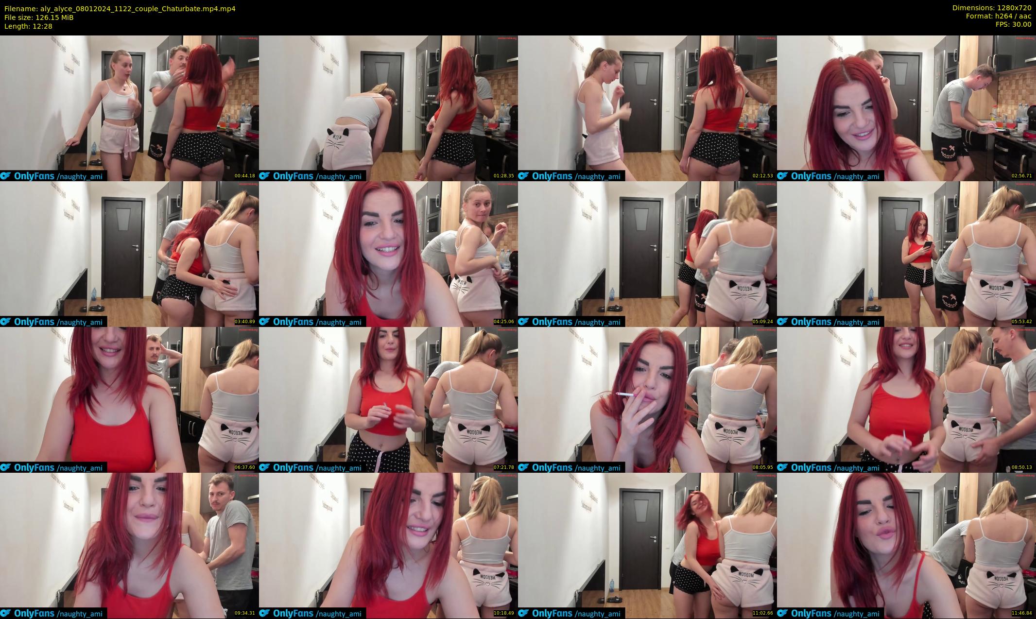 aly_alyce — 13 minute Chaturbate female cam show recording, 720p, Jan 8, 2024