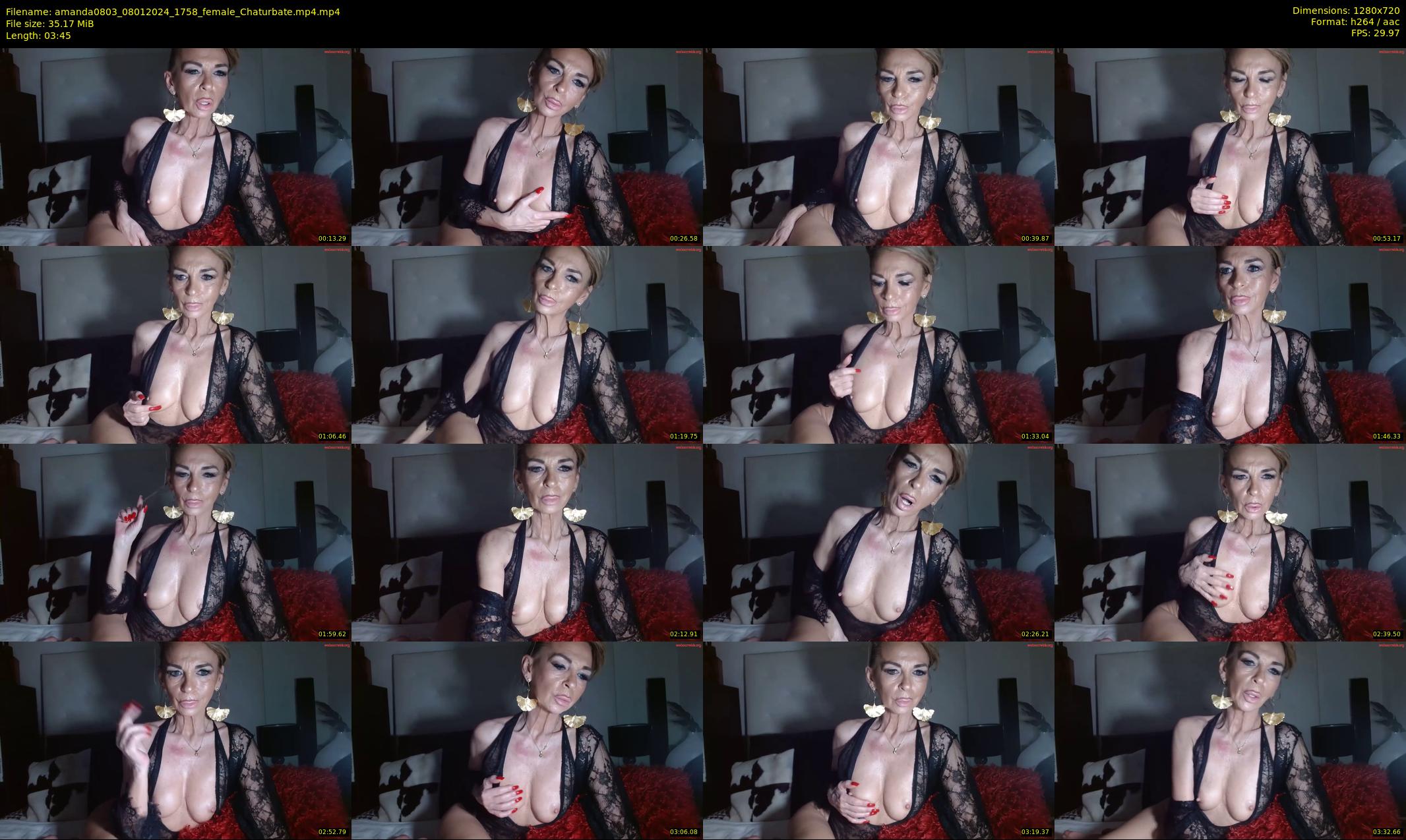 amanda0803 — 4 minute Chaturbate female cam show recording, 720p, Jan 8, 2024