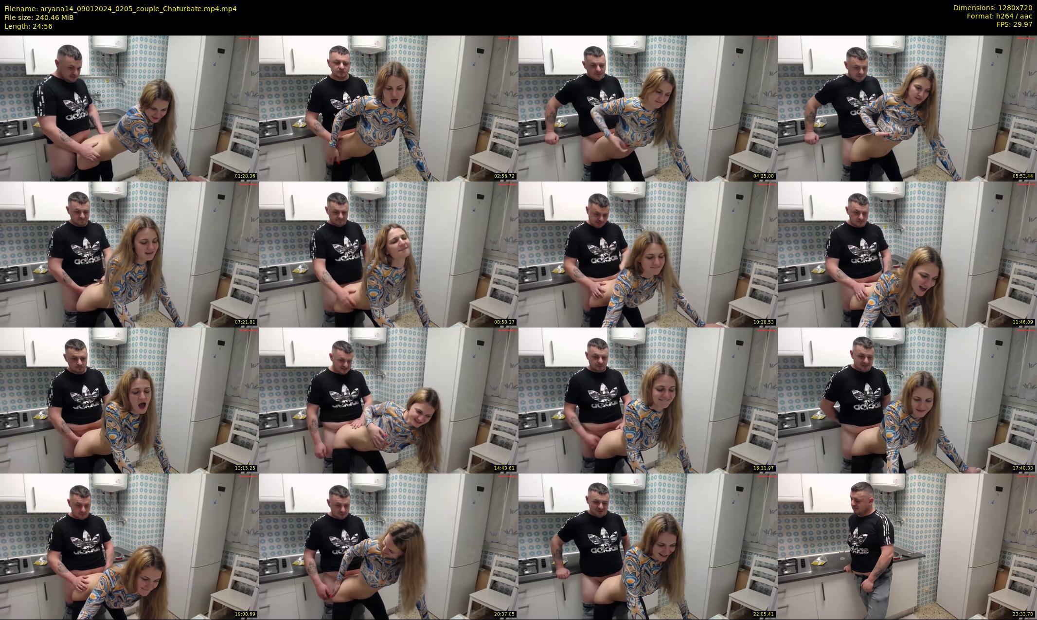 aryana14 — 25 minute Chaturbate couple cam show recording, 720p, Jan 9, 2024