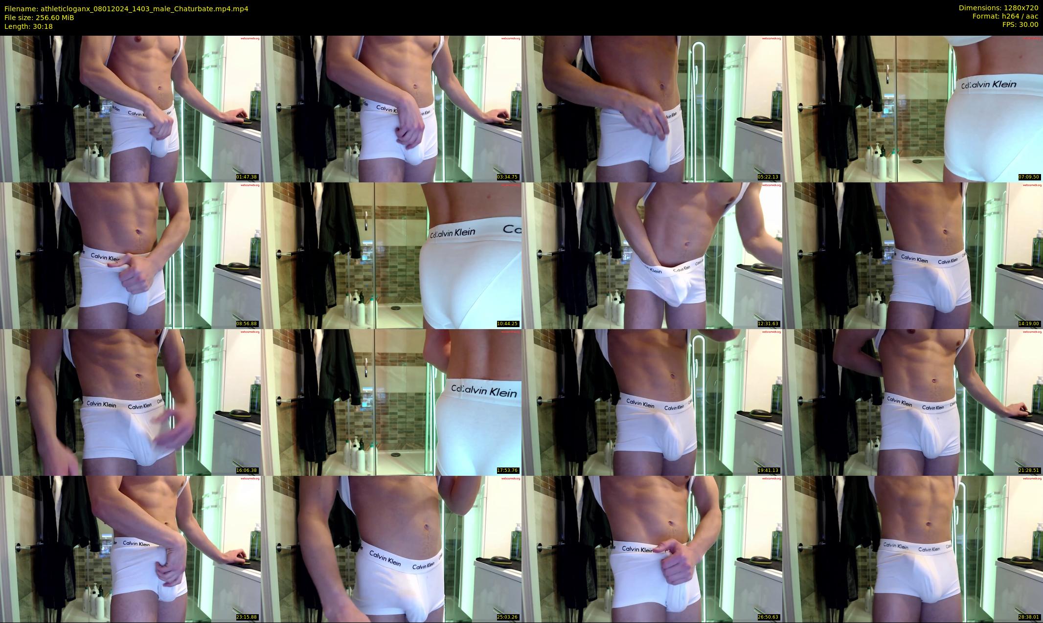athleticloganx — 31 minute Chaturbate male cam show recording, 720p, Jan 8, 2024
