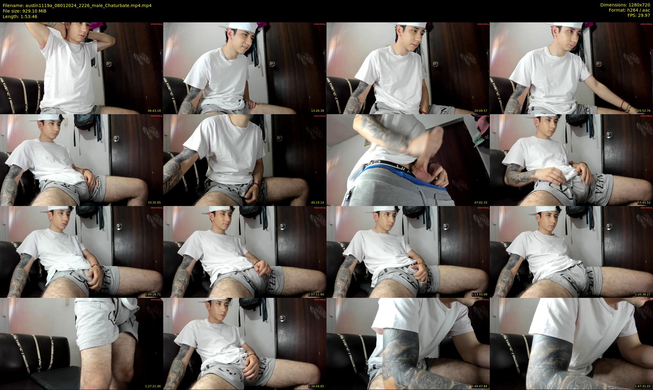 austin1119a — 114 minute Chaturbate male cam show recording, 720p, Jan 8, 2024