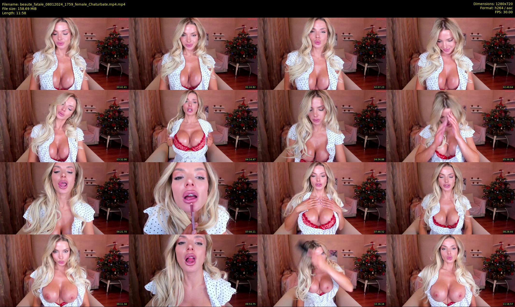 beaute_fatale — 12 minute Chaturbate female cam show recording, 720p, Jan 8, 2024