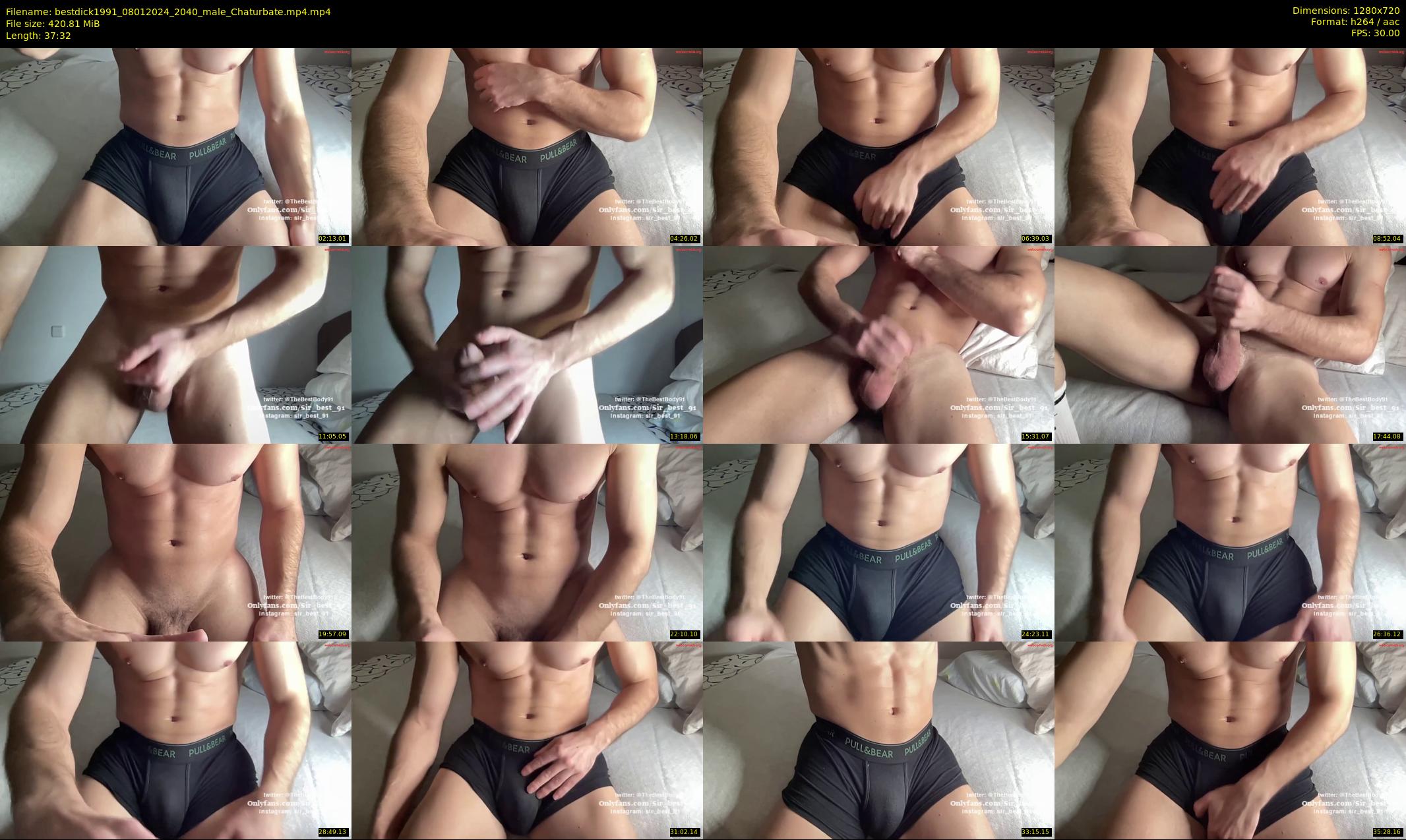 bestdick1991 — 38 minute Chaturbate male cam show recording, 720p, Jan 8, 2024