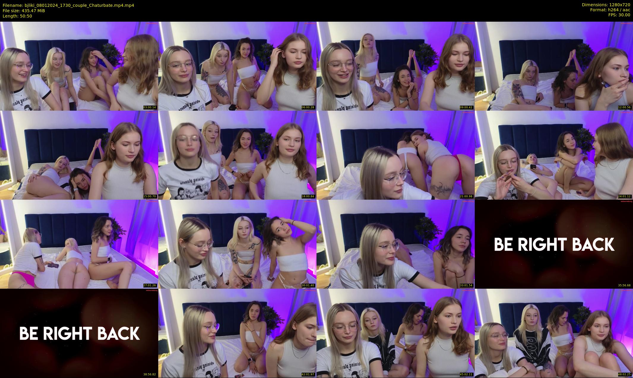 bjliki — 51 minute Chaturbate couple cam show recording, 720p, Jan 8, 2024