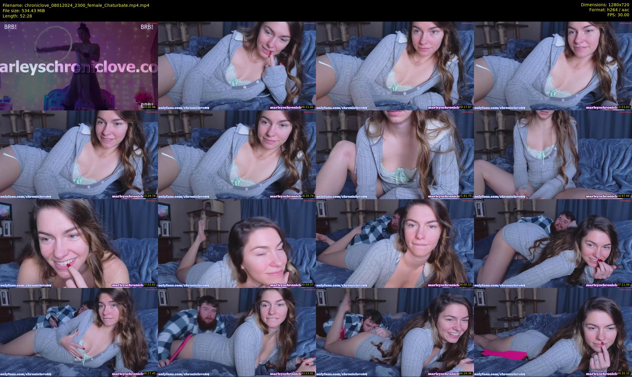 chroniclove — 53 minute Chaturbate female cam show recording, 720p, Jan 8, 2024