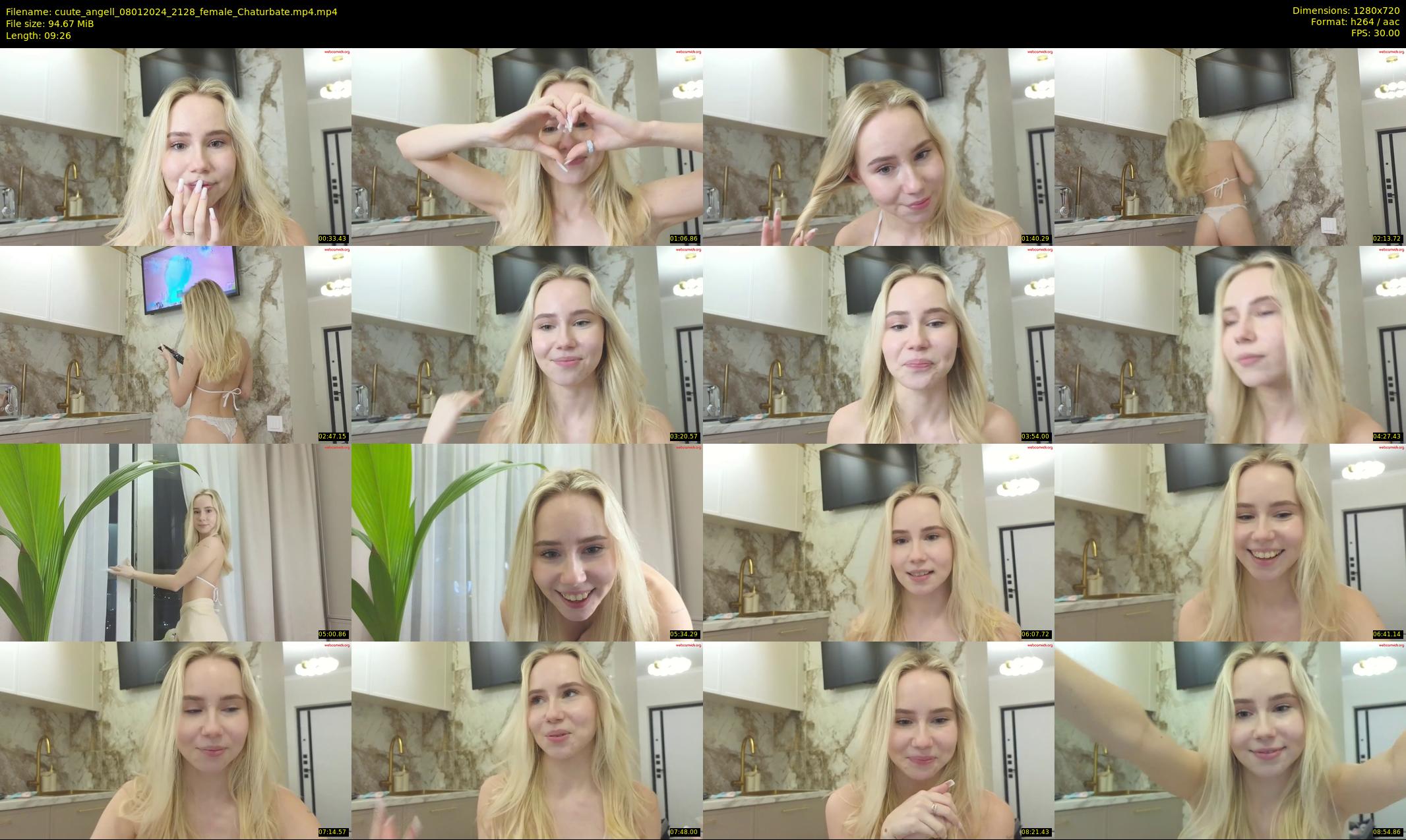 cuute_angell — 10 minute Chaturbate female cam show recording, 720p, Jan 8, 2024