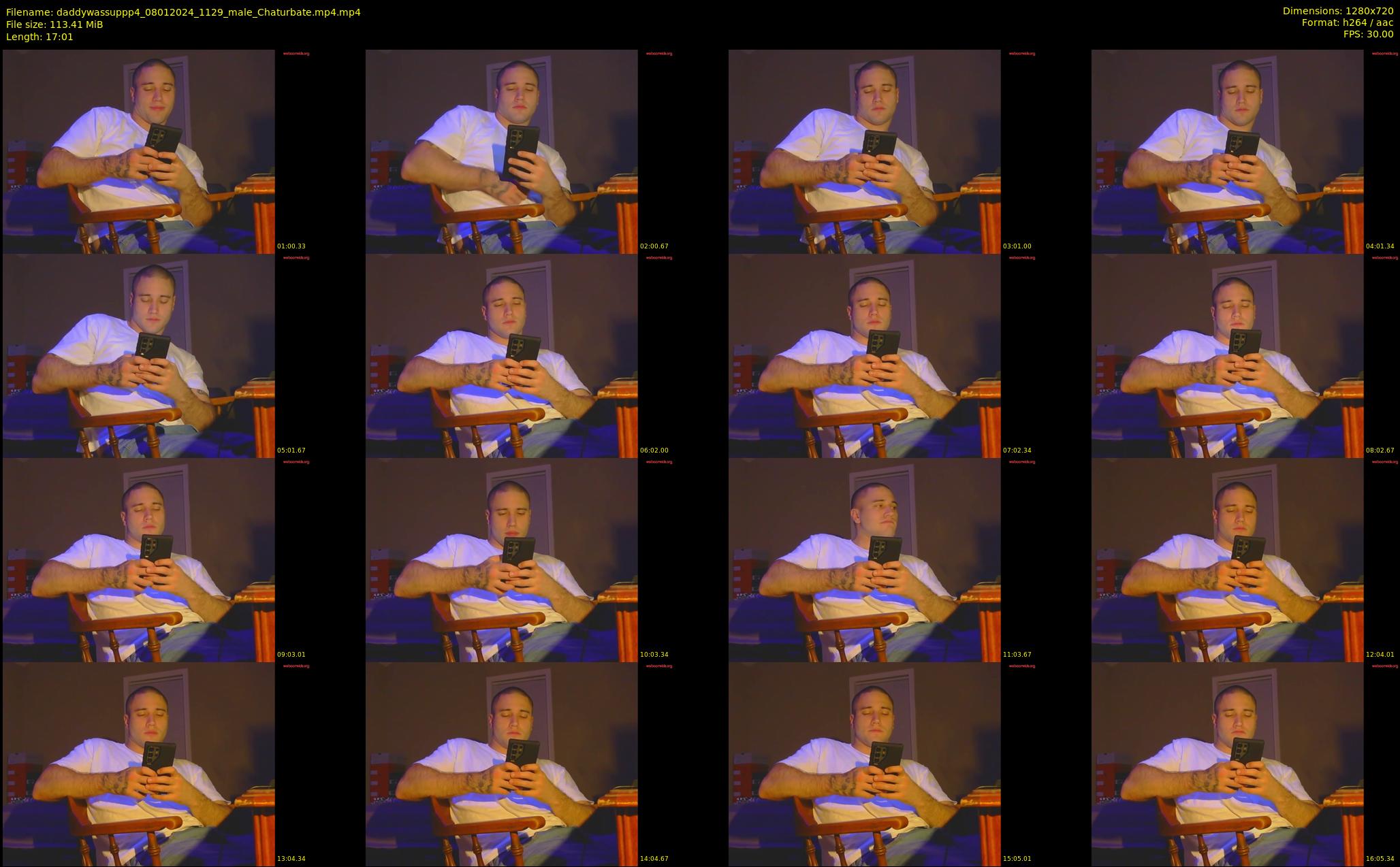 daddywassuppp4 — 18 minute Chaturbate male cam show recording, 720p, Jan 8, 2024