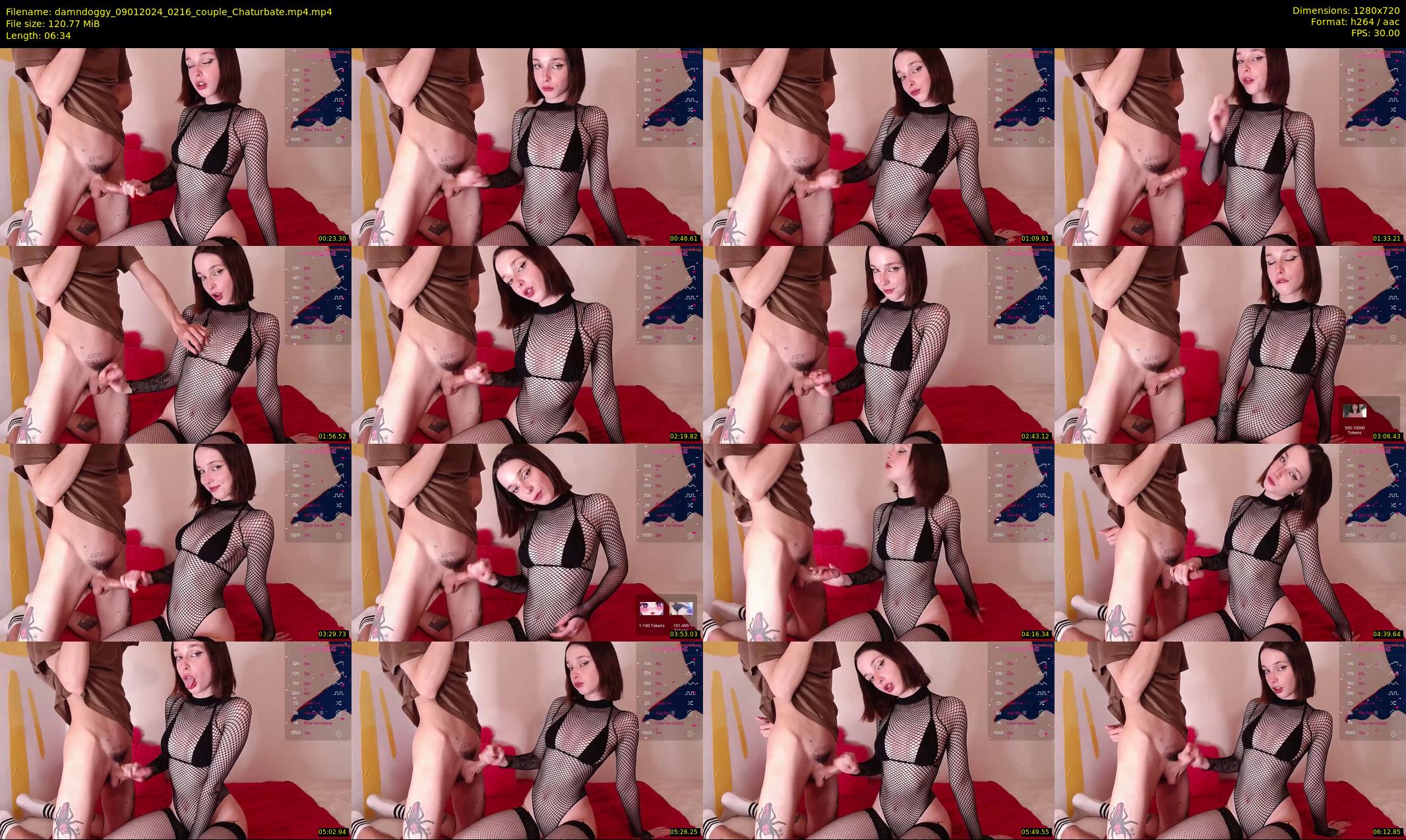 damndoggy — 7 minute Chaturbate couple cam show recording, 720p, Jan 9, 2024