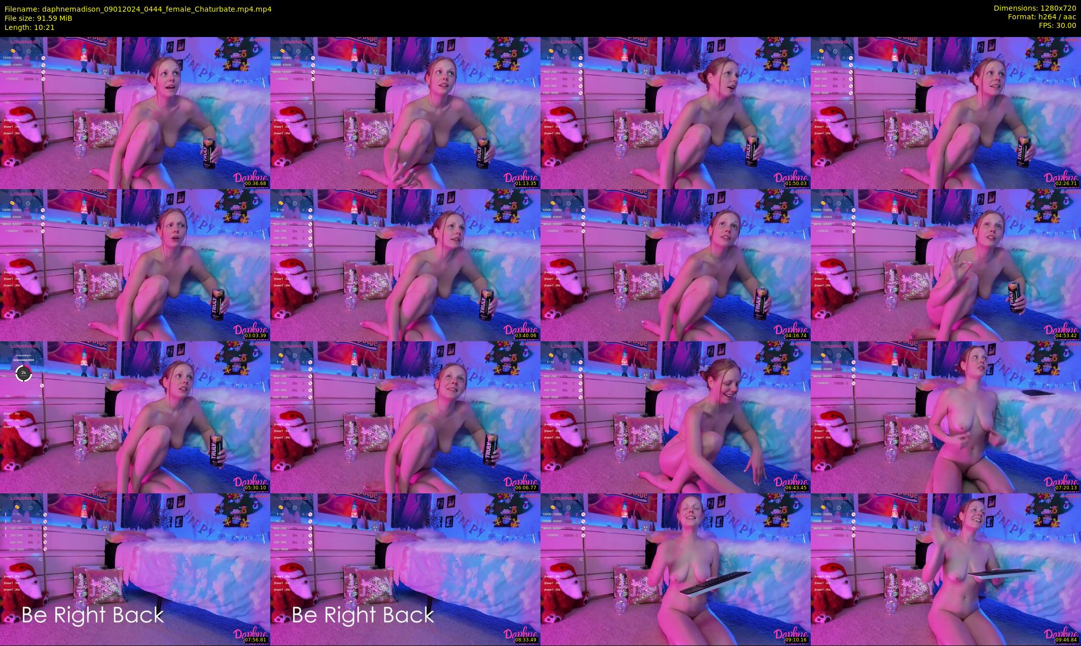 daphnemadison — 11 minute Chaturbate couple cam show recording, 720p, Jan 9, 2024