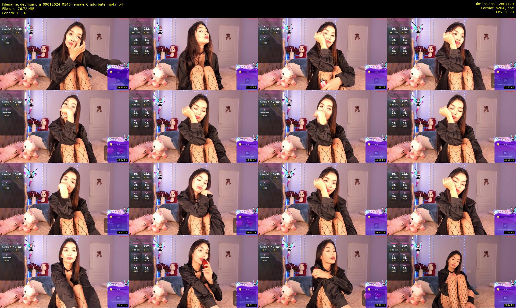 devillsandra — 11 minute Chaturbate female cam show recording, 720p, Jan 9, 2024