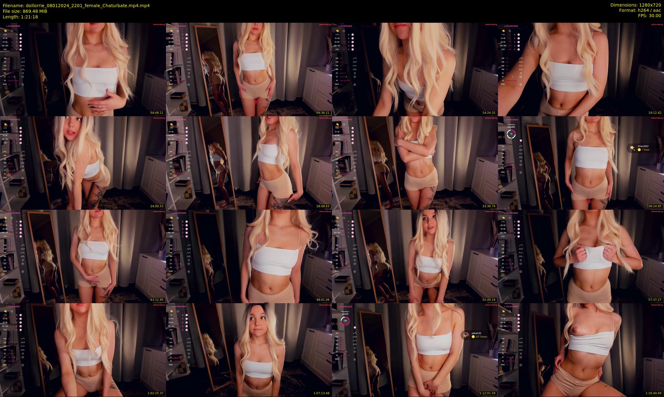 dollorrie — 82 minute Chaturbate couple cam show recording, 720p, Jan 8, 2024