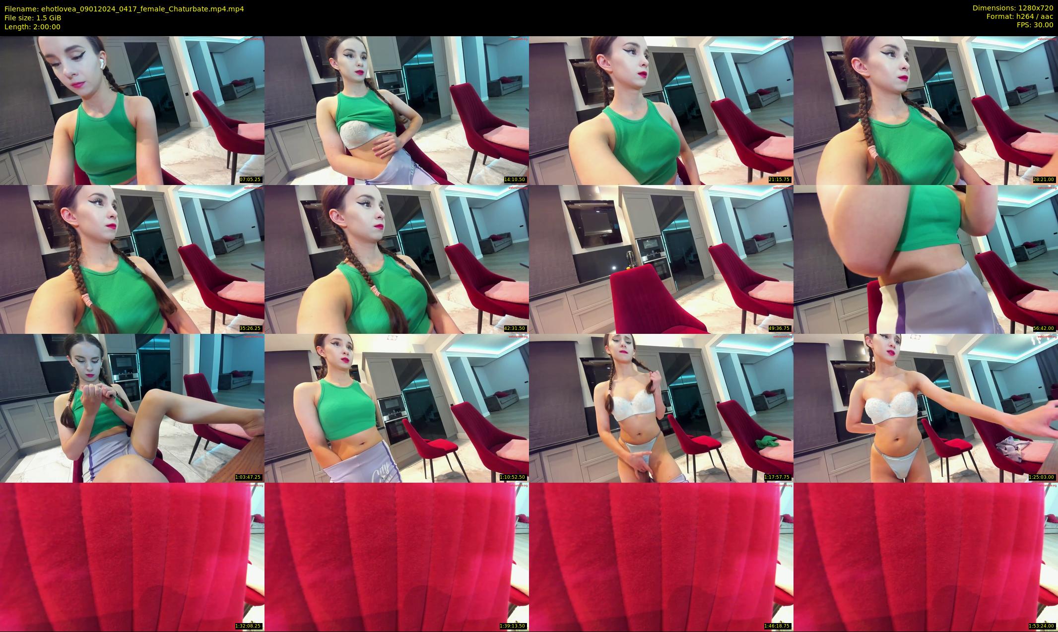 ehotlovea — 120 minute Chaturbate female cam show recording, 720p, Jan 9, 2024