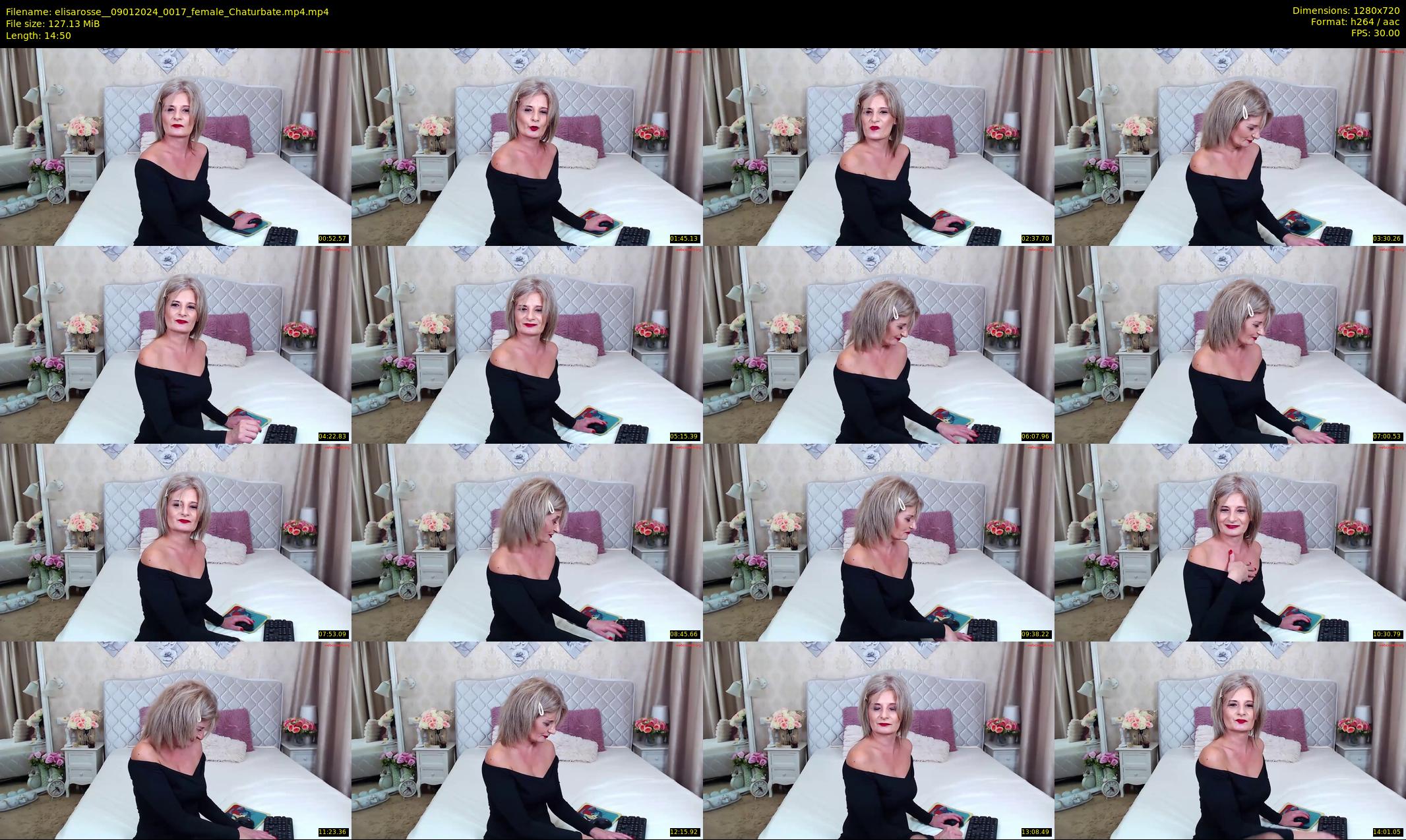 elisarosse_ — 15 minute Chaturbate female cam show recording, 720p, Jan 9, 2024