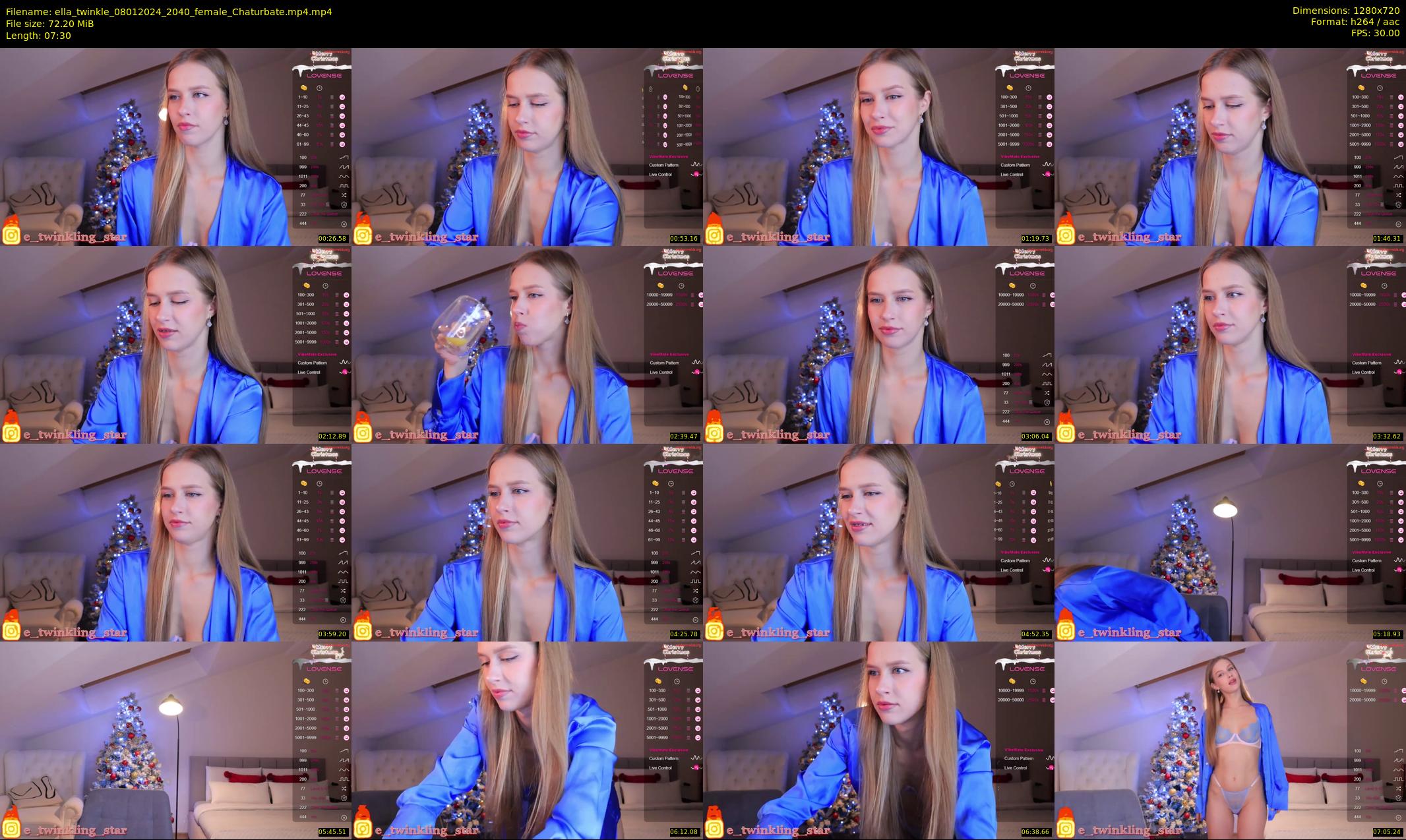 ella_twinkle — 8 minute Chaturbate female cam show recording, 720p, Jan 8, 2024