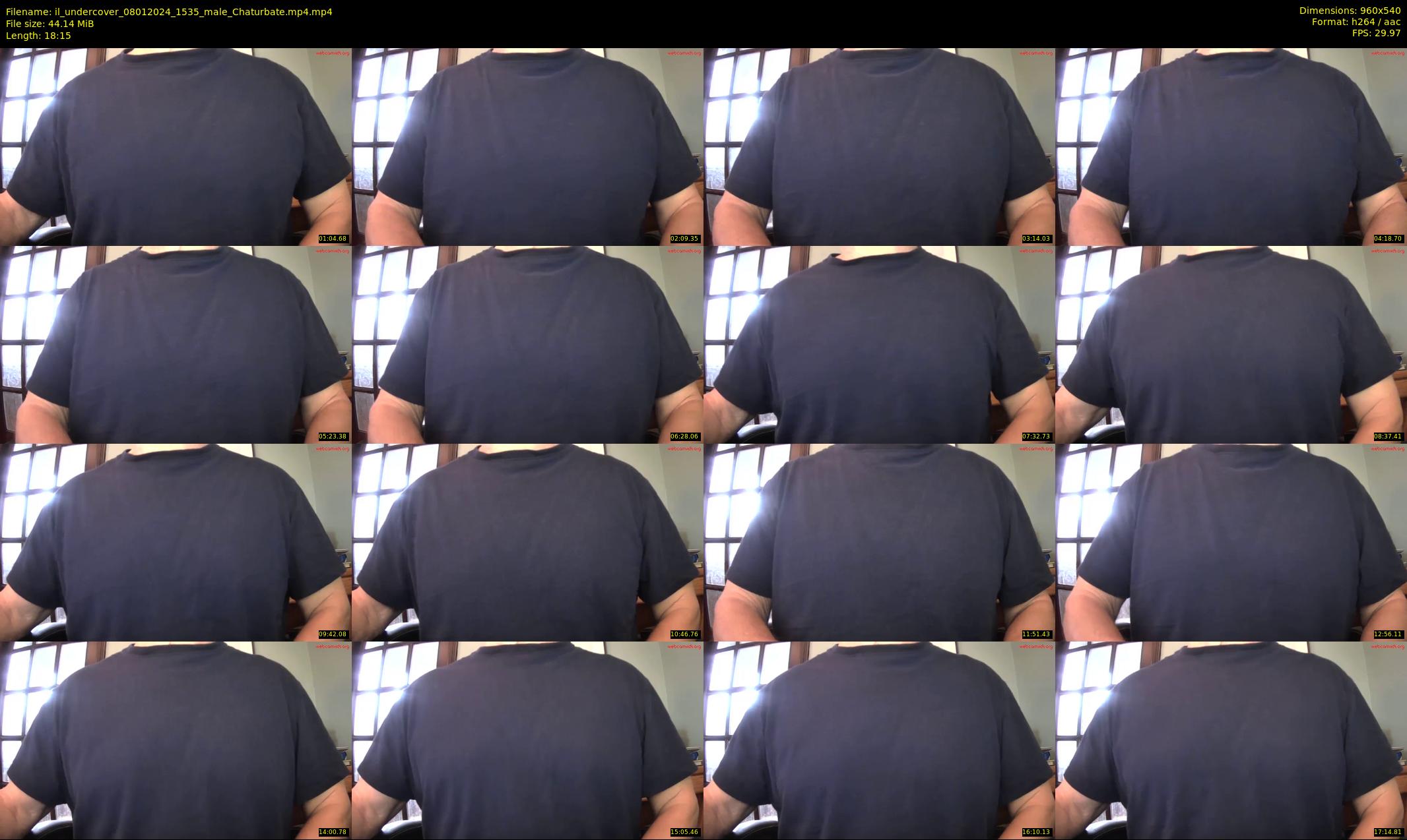il_undercover — 19 minute Chaturbate male cam show recording, 480p, Jan 8, 2024