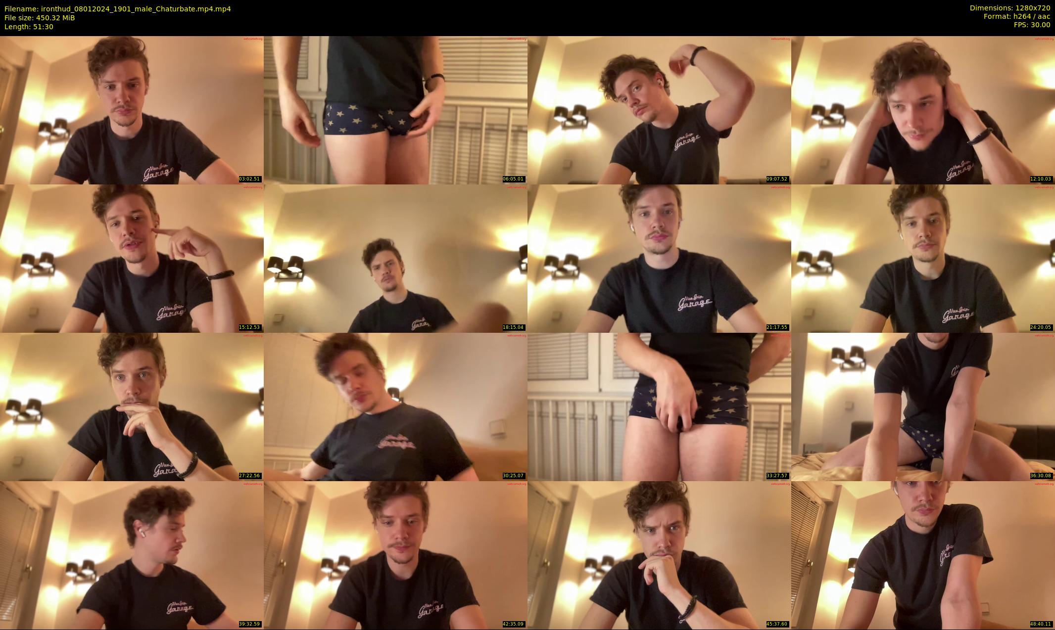 ironthud — 52 minute Chaturbate male cam show recording, 720p, Jan 8, 2024