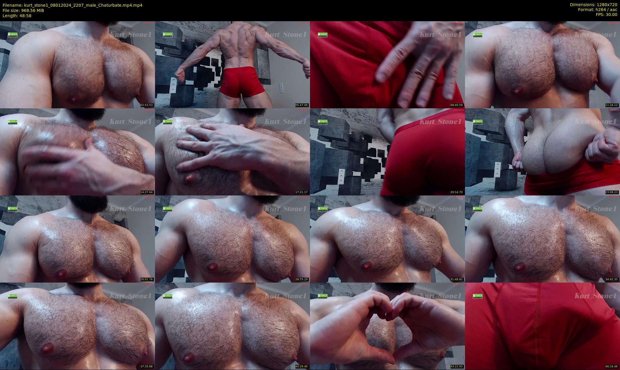 kurt_stone1 — 49 minute Chaturbate male cam show recording, 720p, Jan 8, 2024