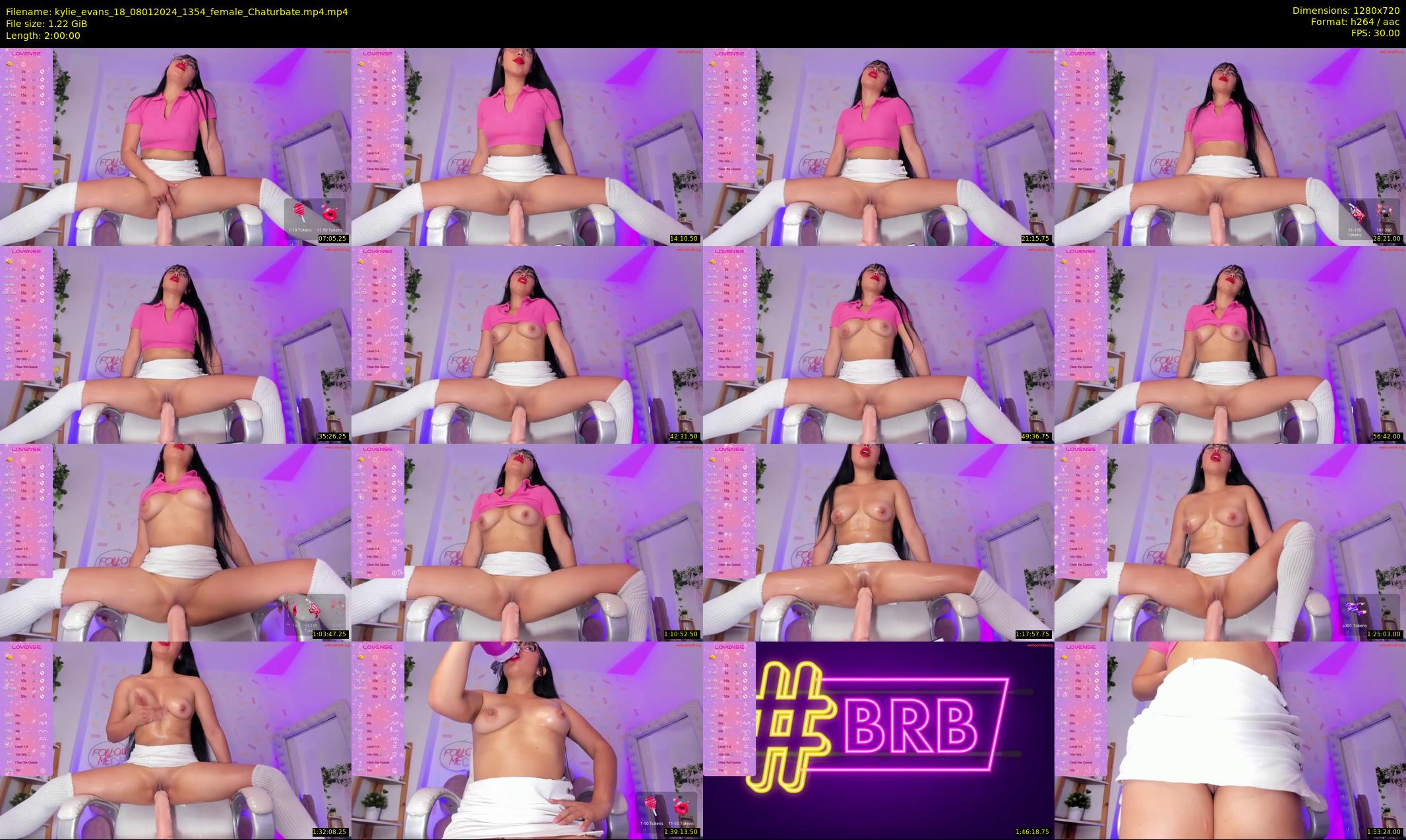 kylie_evans_18 — 120 minute Chaturbate female cam show recording, 720p, Jan 8, 2024
