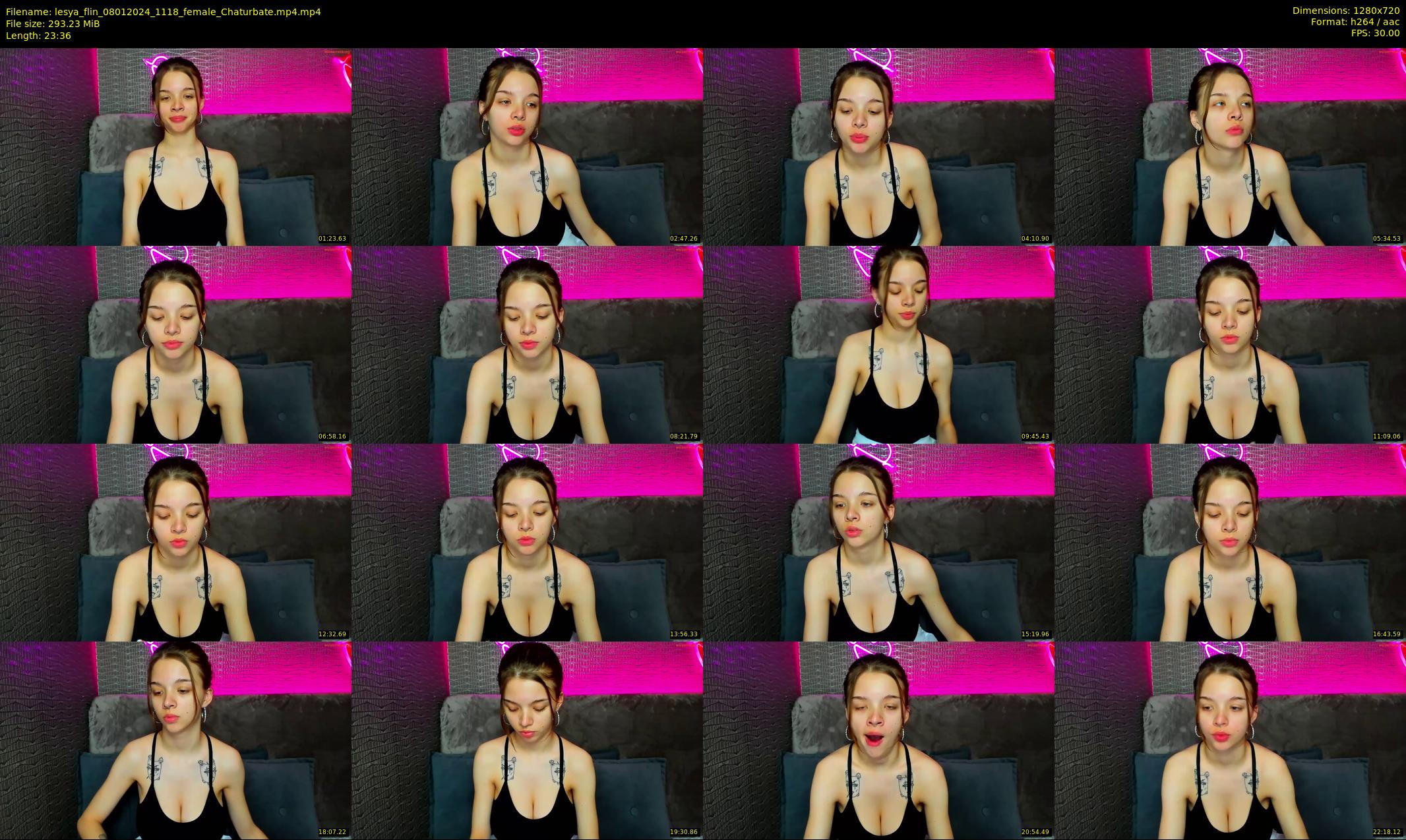 lesya_flin — 24 minute Chaturbate female cam show recording, 720p, Jan 8, 2024