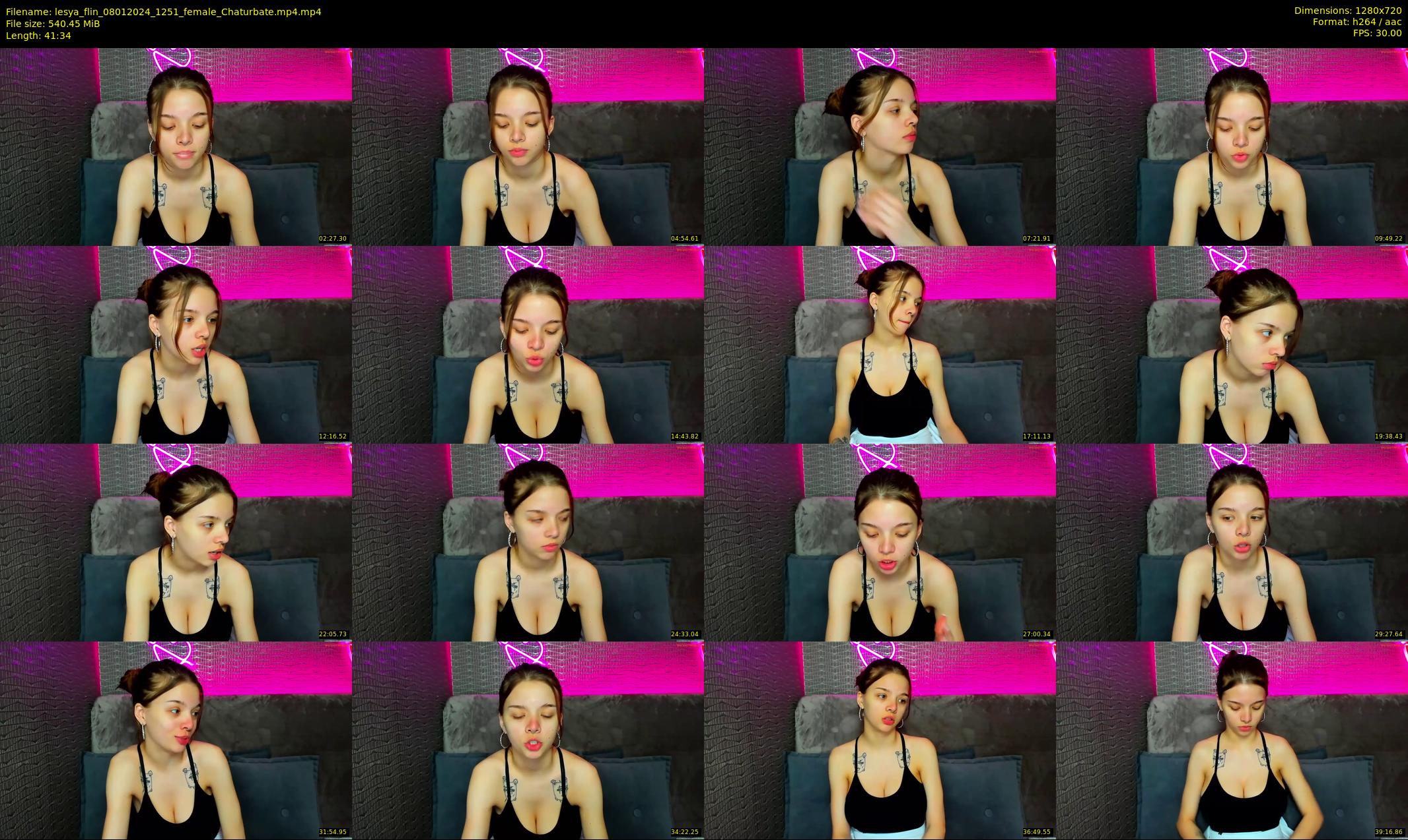 lesya_flin — 42 minute Chaturbate female cam show recording, 720p, Jan 8, 2024
