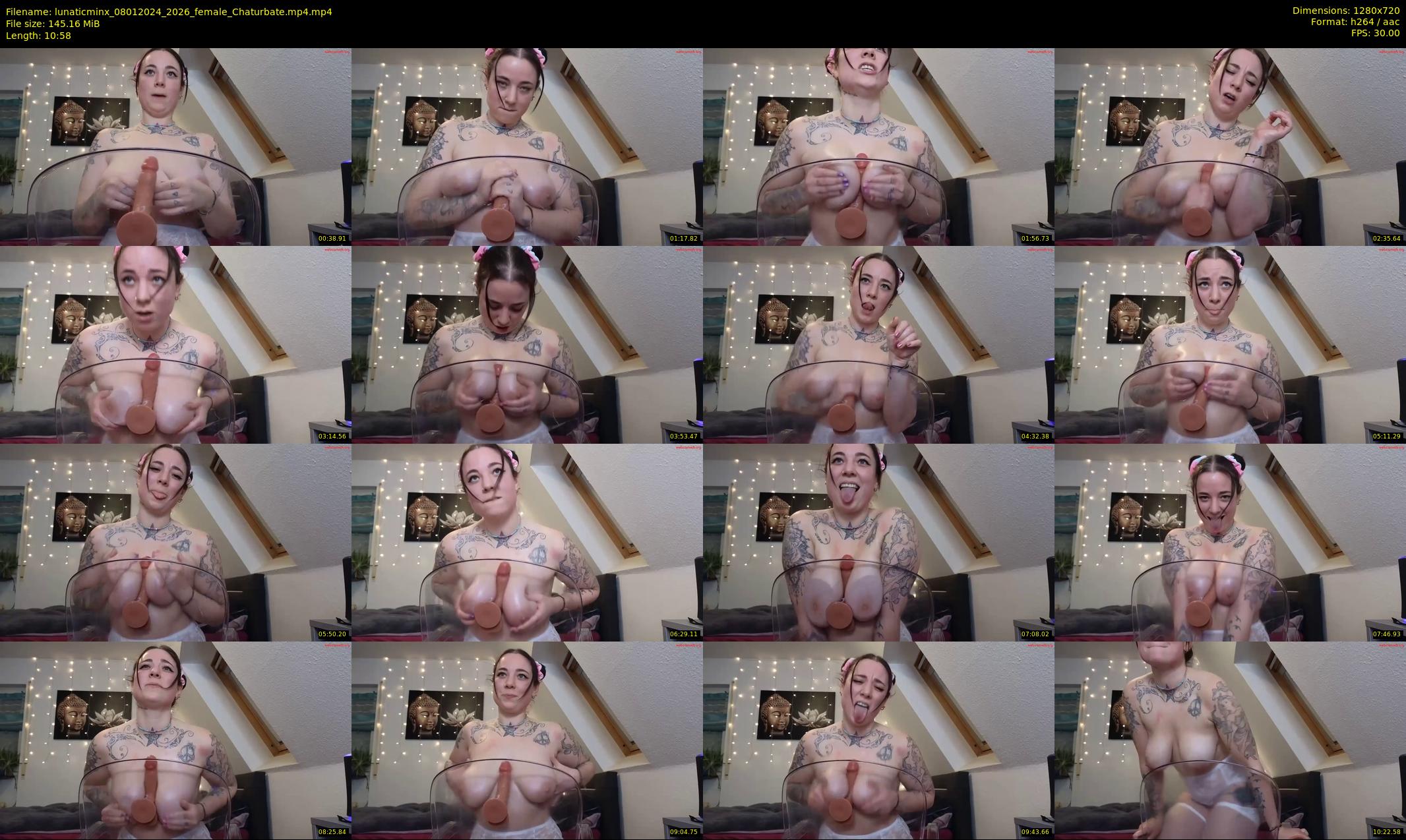 lunaticminx — 11 minute Chaturbate female cam show recording, 720p, Jan 8, 2024