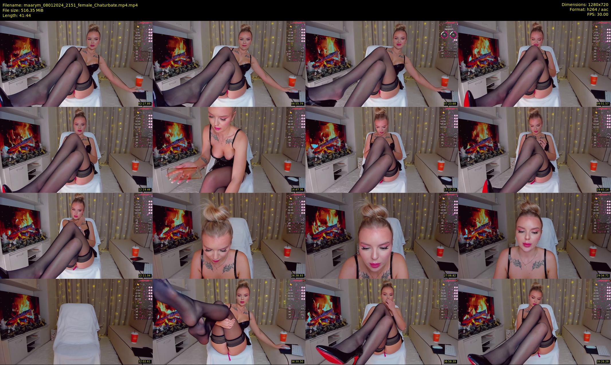 maarym — 42 minute Chaturbate couple cam show recording, 720p, Jan 8, 2024