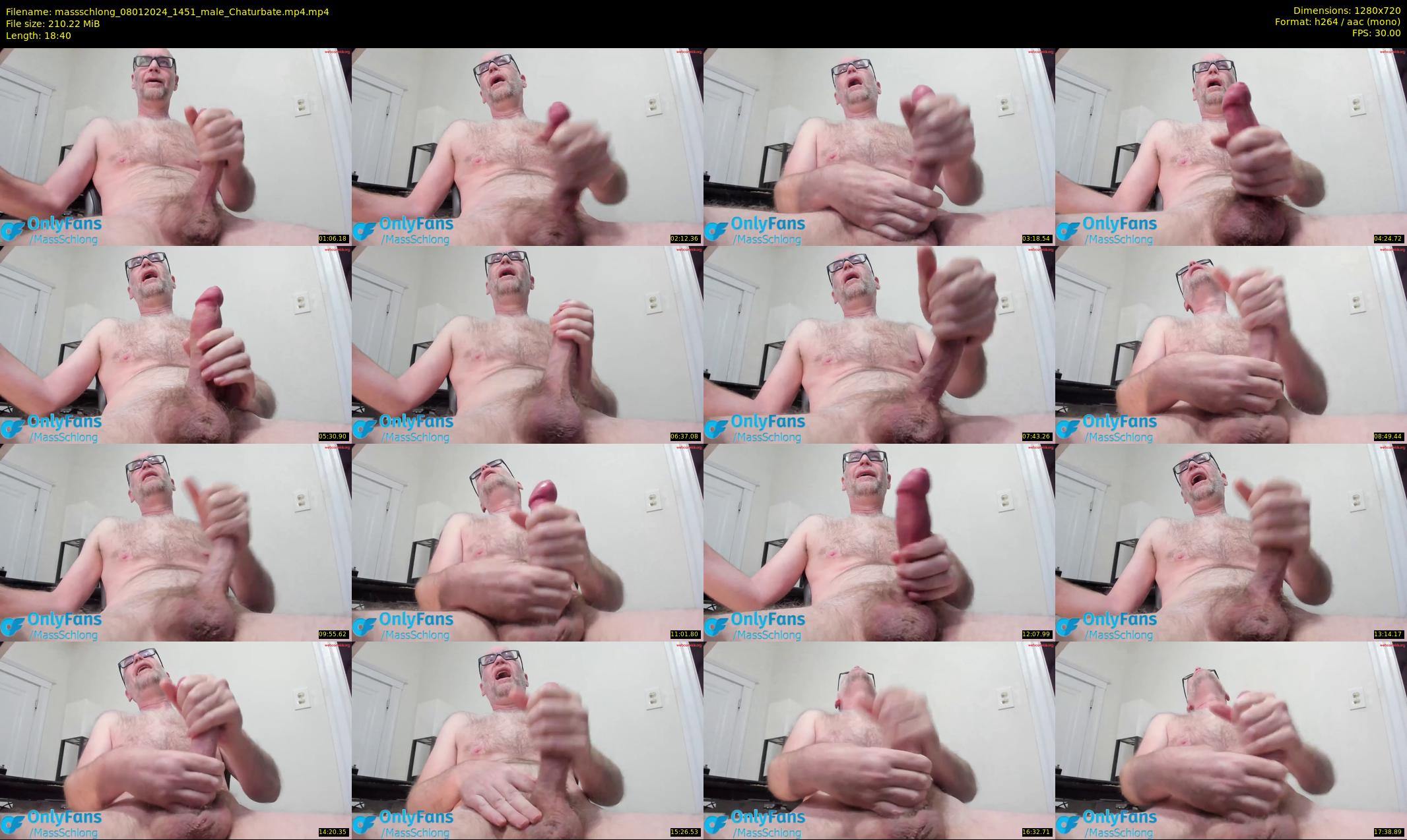 massschlong — 19 minute Chaturbate male cam show recording, 720p, Jan 8, 2024