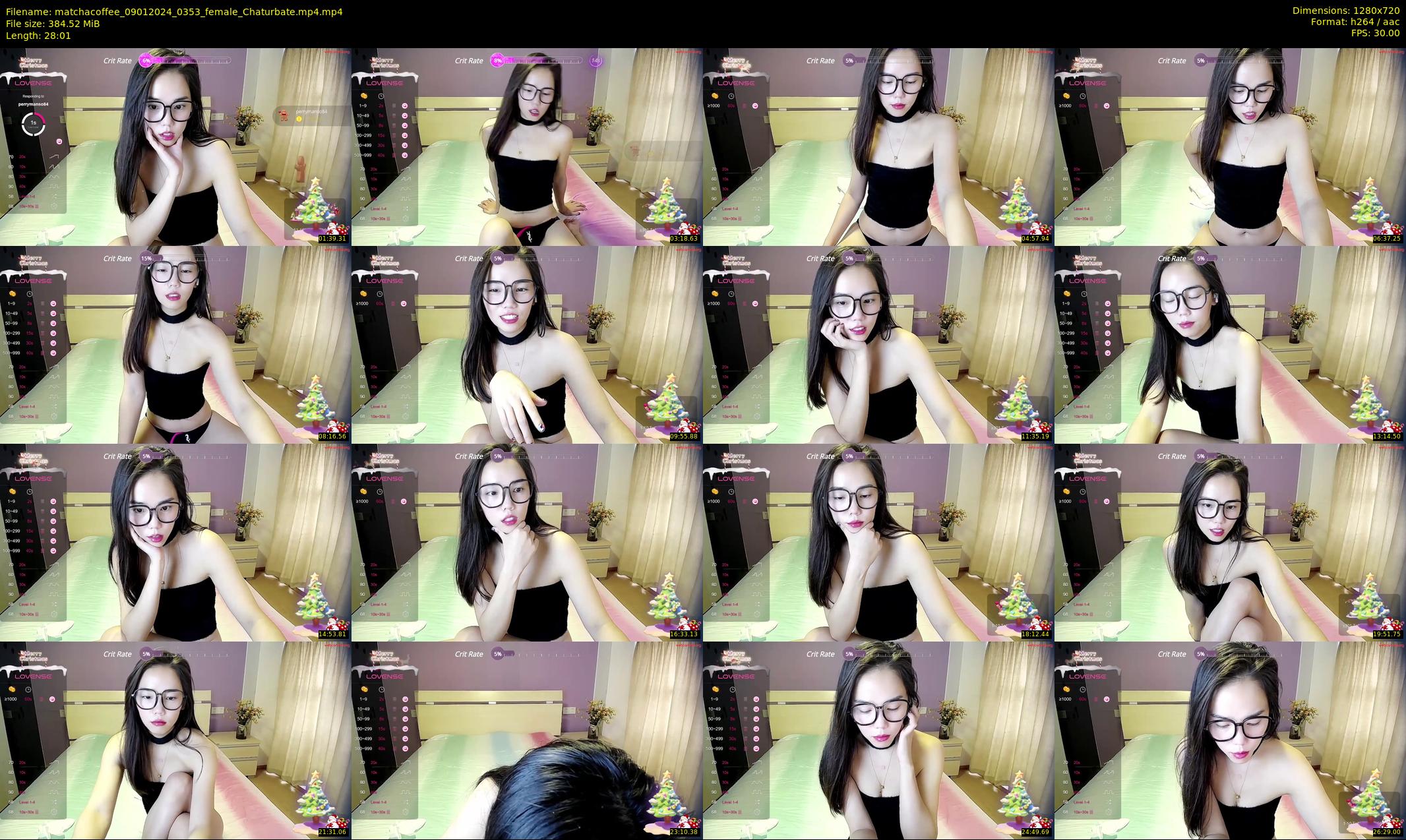matchacoffee — 29 minute Chaturbate female cam show recording, 720p, Jan 9, 2024