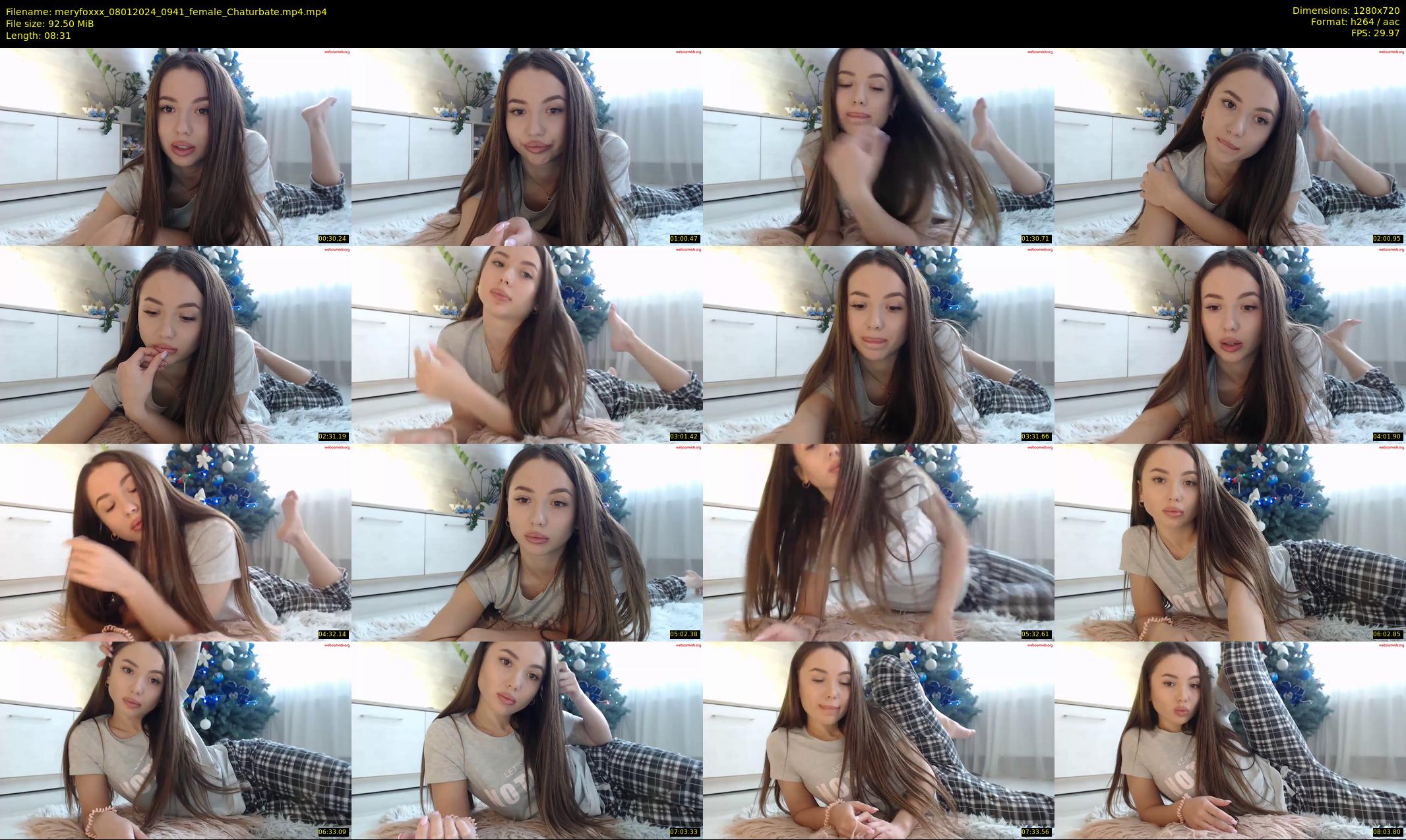 meryfoxxx — 9 minute Chaturbate female cam show recording, 720p, Jan 8, 2024