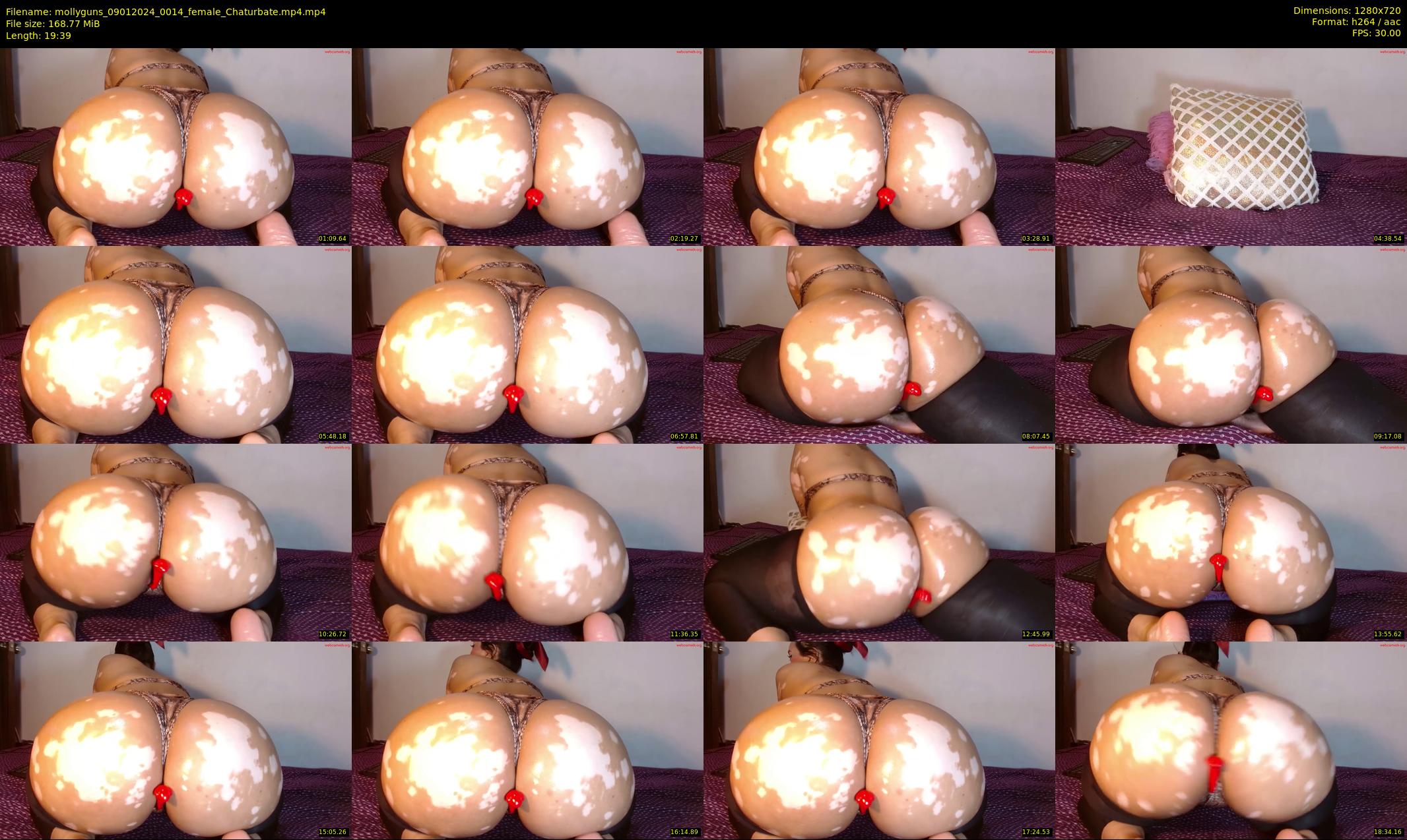mollyguns — 20 minute Chaturbate female cam show recording, 720p, Jan 9, 2024