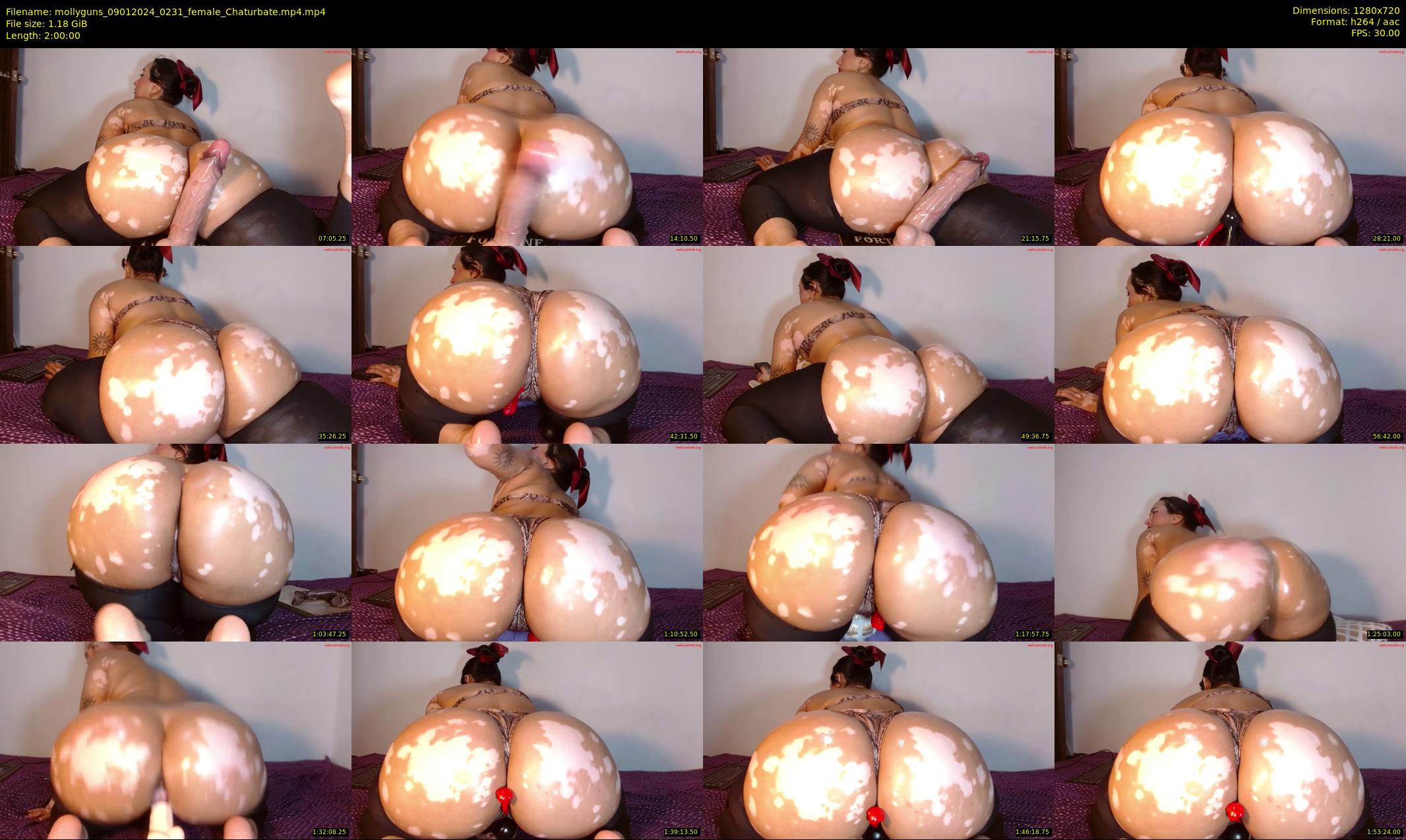 mollyguns — 120 minute Chaturbate female cam show recording, 720p, Jan 9, 2024