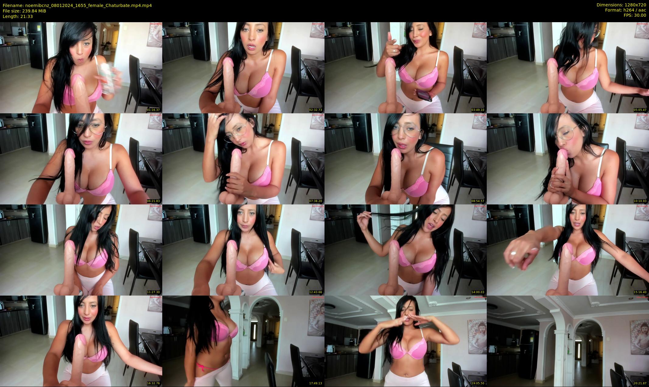 noemibcnz — 22 minute Chaturbate couple cam show recording, 720p, Jan 8, 2024